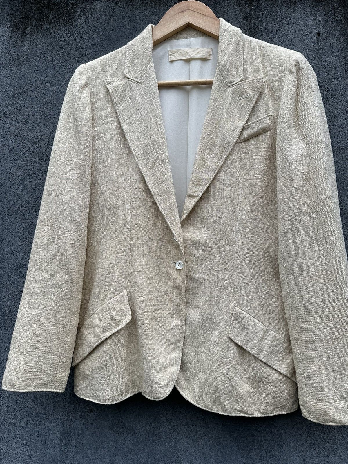 Valentino Valentino Wool Blazer Jacket (Woman S) Size US S / EU 44-46 / 1 - 5 Thumbnail