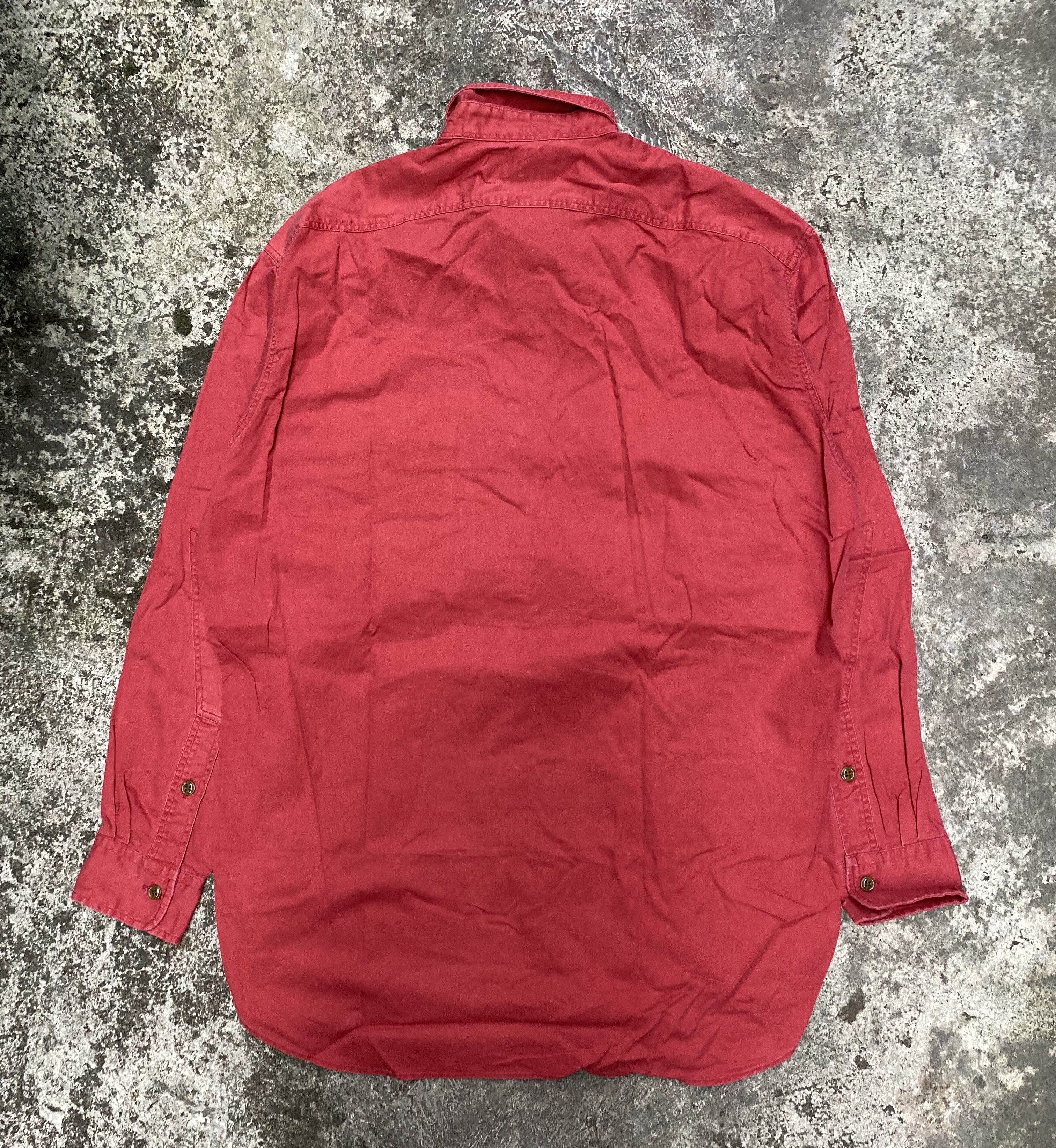 RRL Ralph Lauren × Ralph Lauren Vintage RRL Double Ralph Lauren Double Pocket Workshirt Size US L / EU 52-54 / 3 - 2 Thumbnail