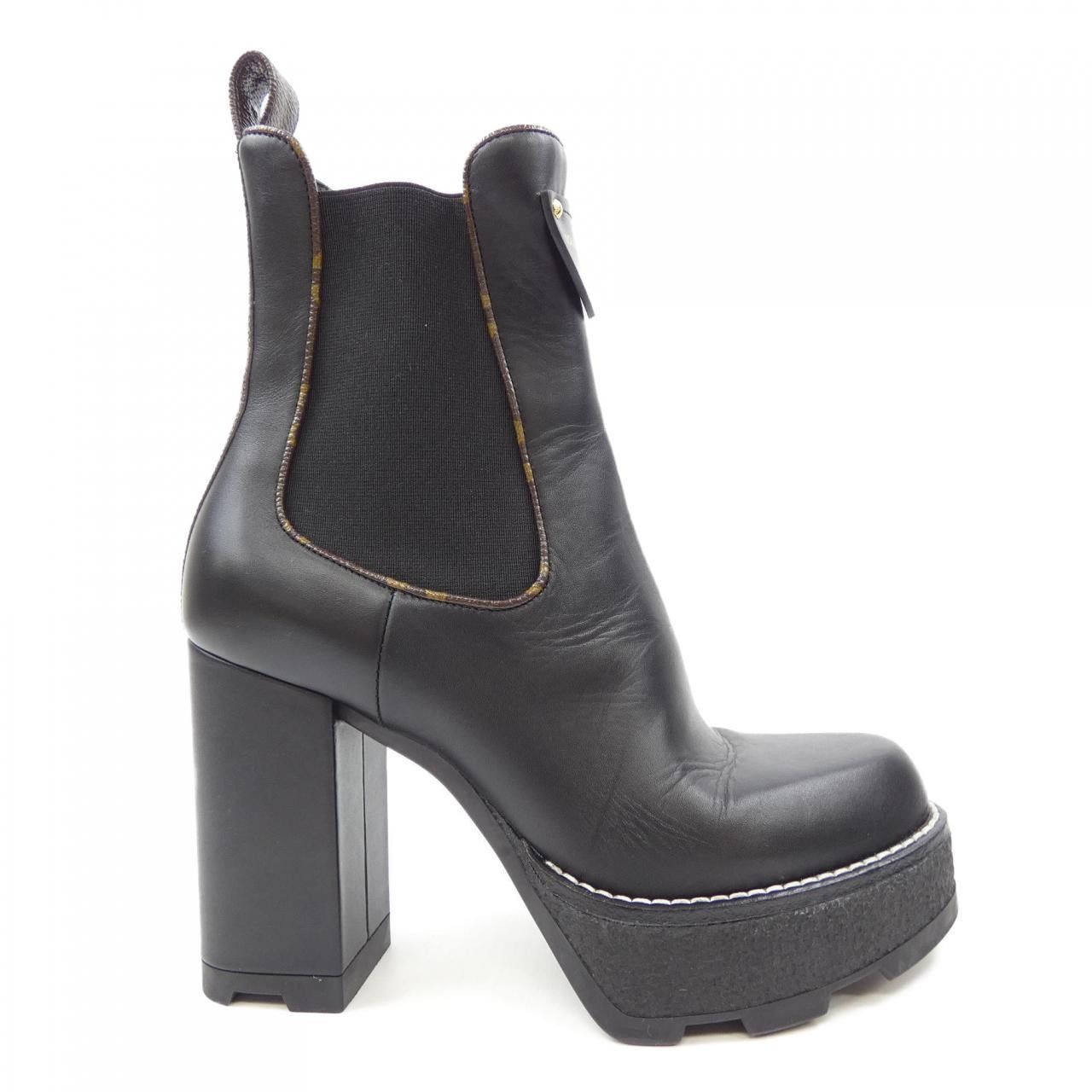 Louis Vuitton Louis Vuitton Louis Vuitton LV Bobourg Line Boots Leather Shoes DUTY FREE for USA Size ONE SIZE - 1 Thumbnail