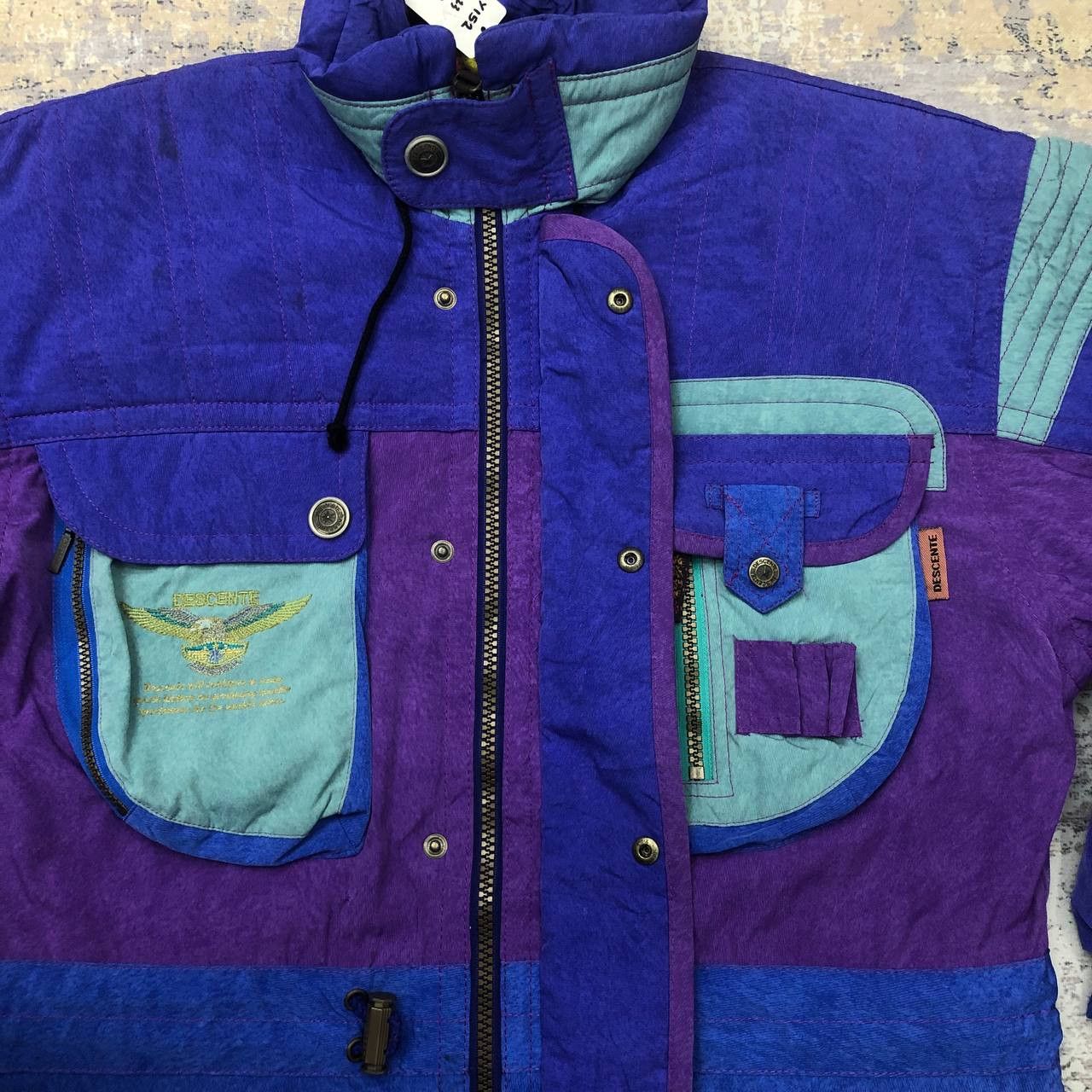 Descente Y152. VTG DESCENTE JAPAN SKI WINTER FLEECE JACKET Size US M / EU 48-50 / 2 - 4 Thumbnail