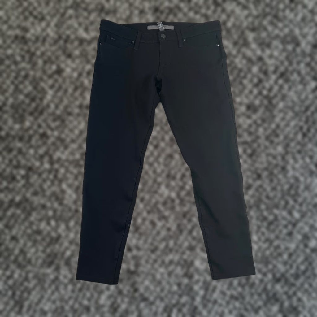 Vintage JOE'S JEANS Women's 28 Skinny Jeans Pants Stretch Black Rayon Ankle Size 32" / US 10 / IT 46 - 1 Thumbnail
