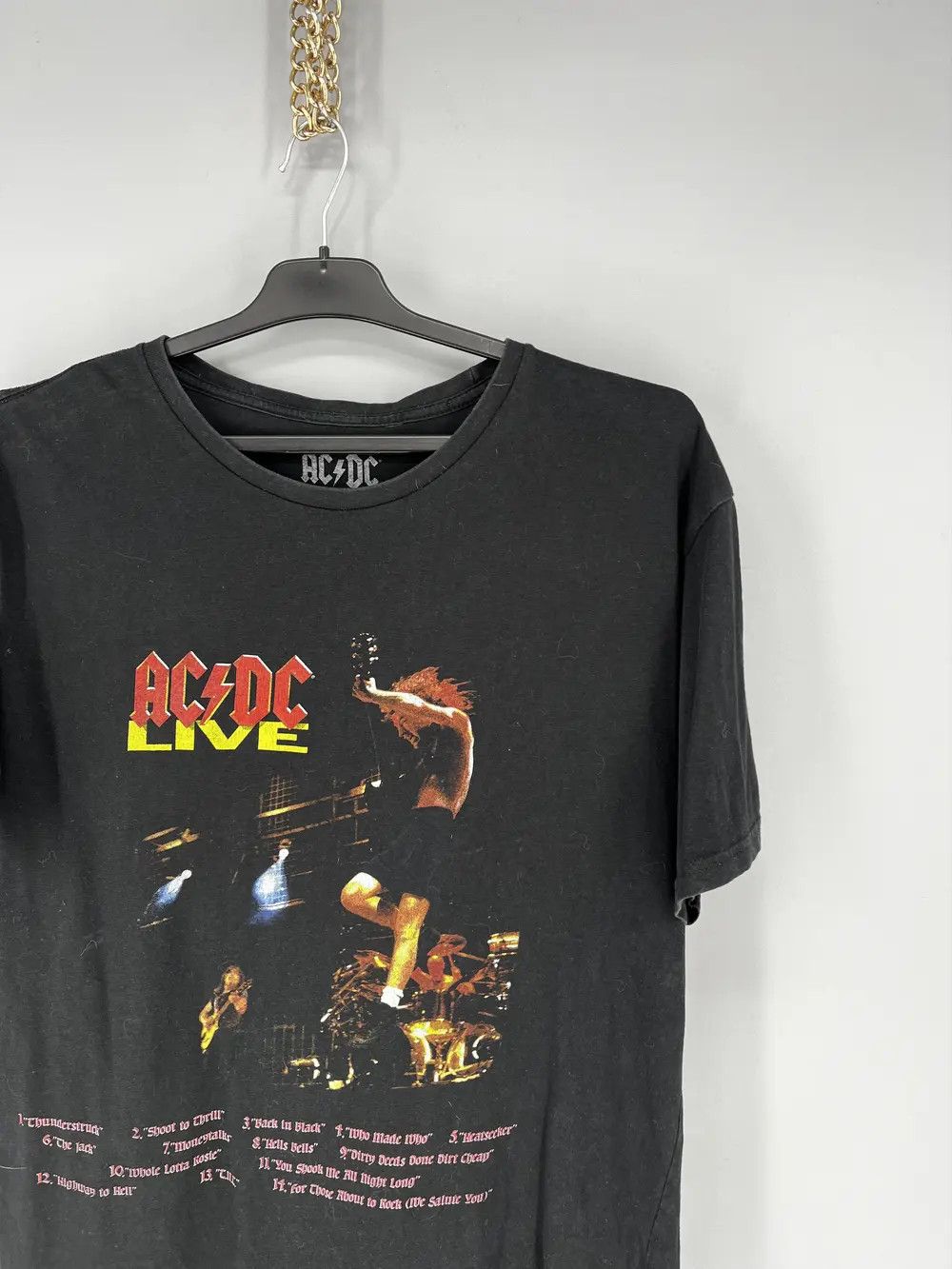 Band Tees VINTAGE AC DC TOUR ROCK BAND TEE T-SHIRT MEN'S SIZE M Size US S / EU 44-46 / 1 - 5 Thumbnail