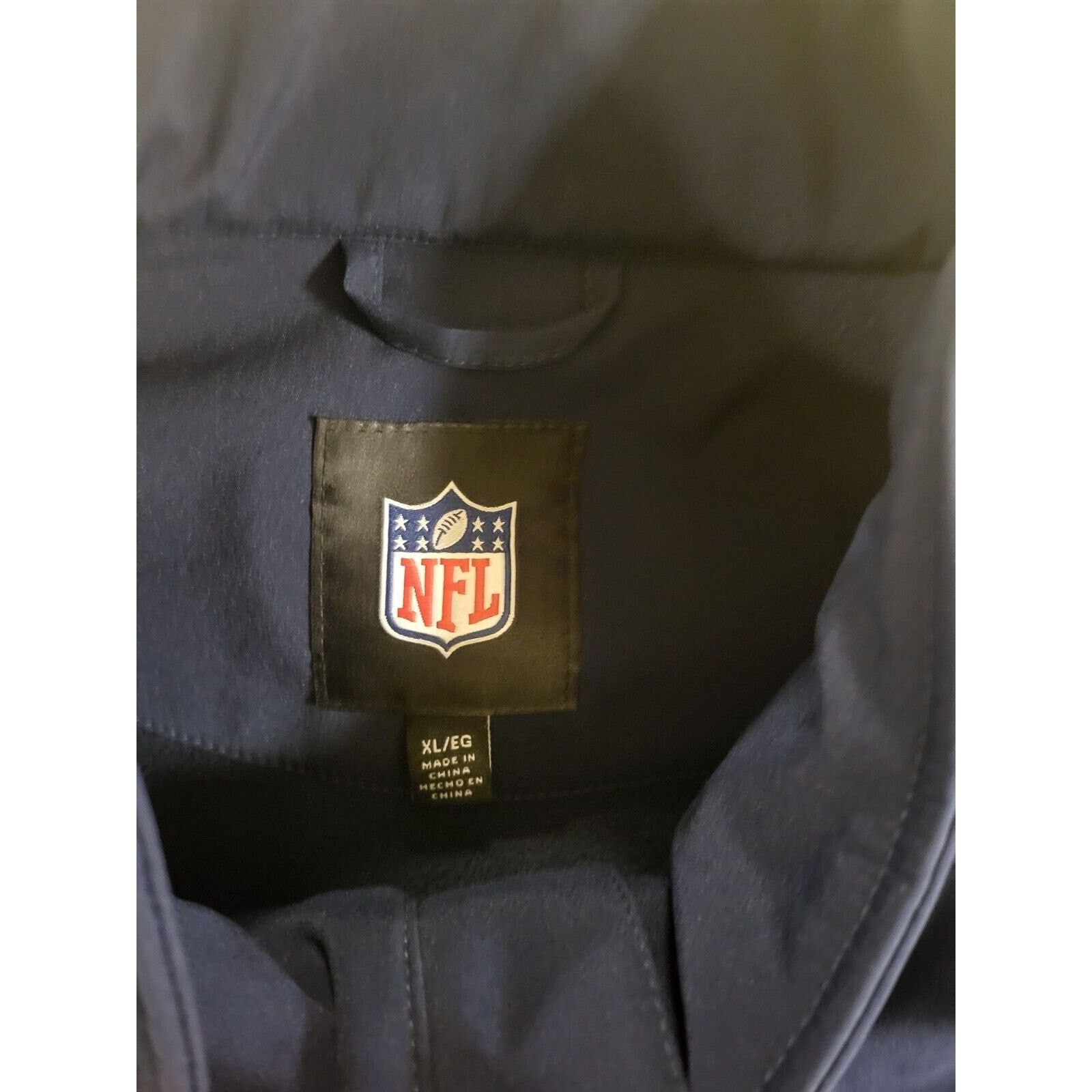 NFL NFL Seattle Seahawks Navy blue-Full Zip Mens Mid Weight Size ONE SIZE - 5 Thumbnail