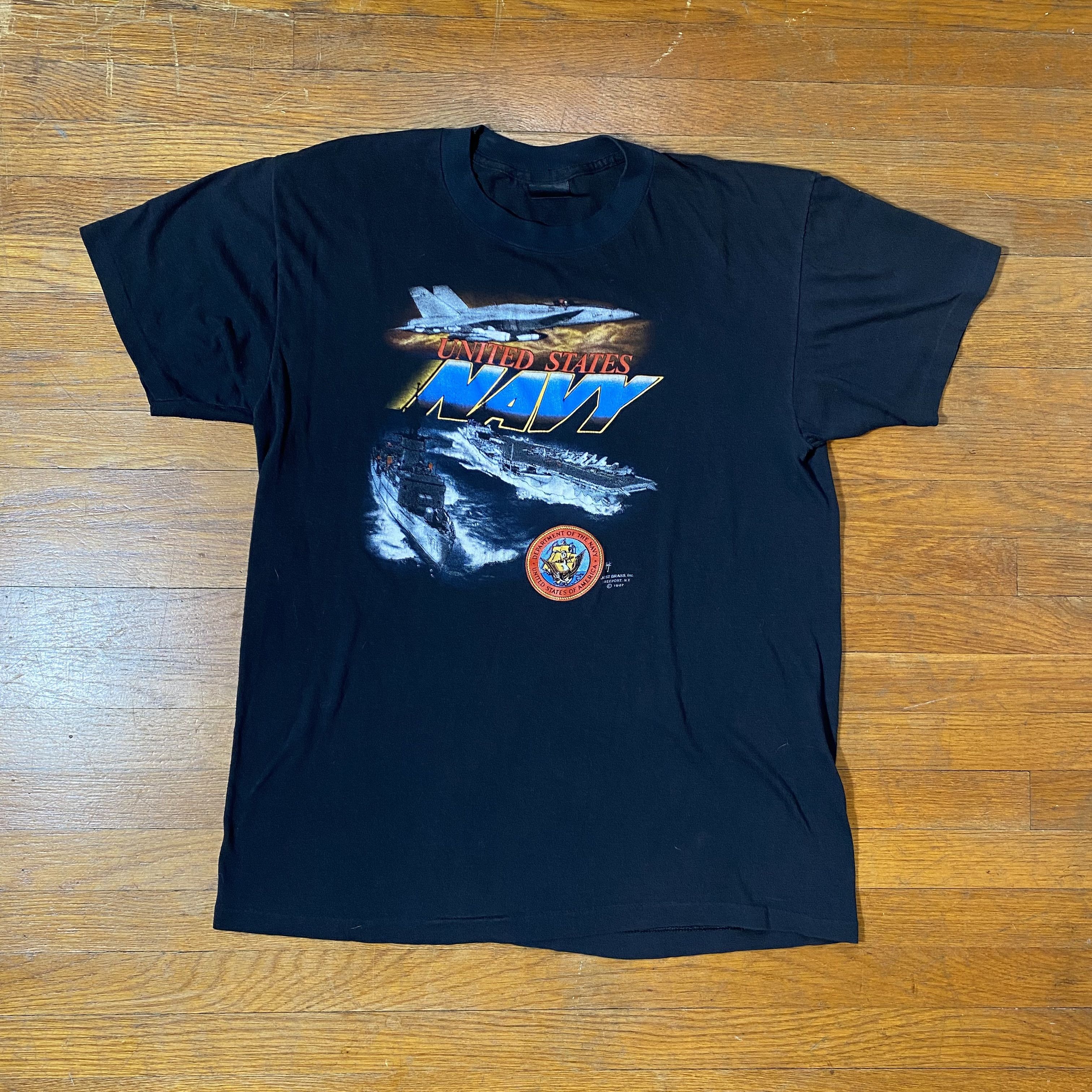 Other Vintage 1987 3D Emblem United States Navy T-shirt Men’s M Size US M / EU 48-50 / 2 - 1 Thumbnail
