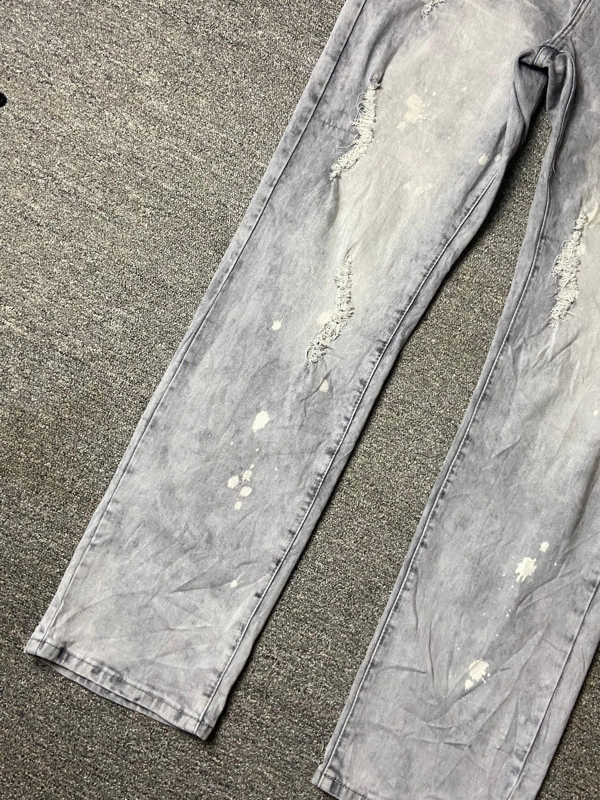 Japanese Brand Switch Remarkable Distressed Denim Jeans (145) Size US 39 - 10 Thumbnail