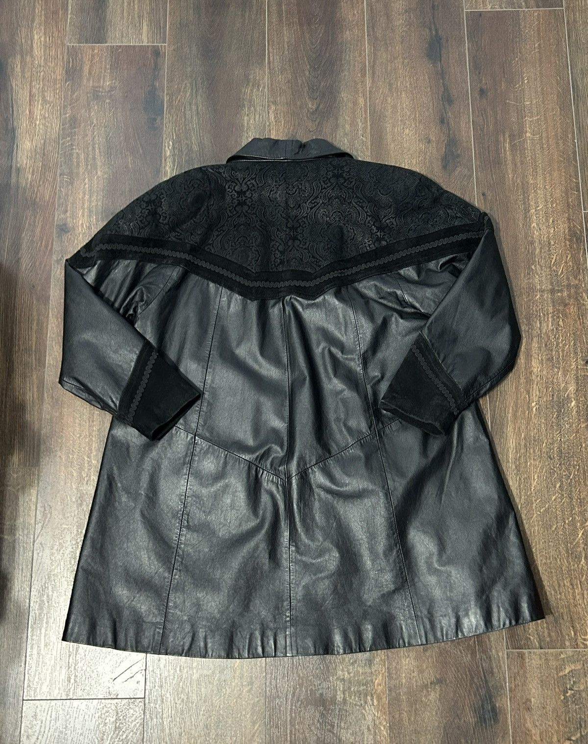 Other Vintage Jaqueline Ferrar Leather Jacket Coat Size US S / EU 44-46 / 1 - 3 Thumbnail