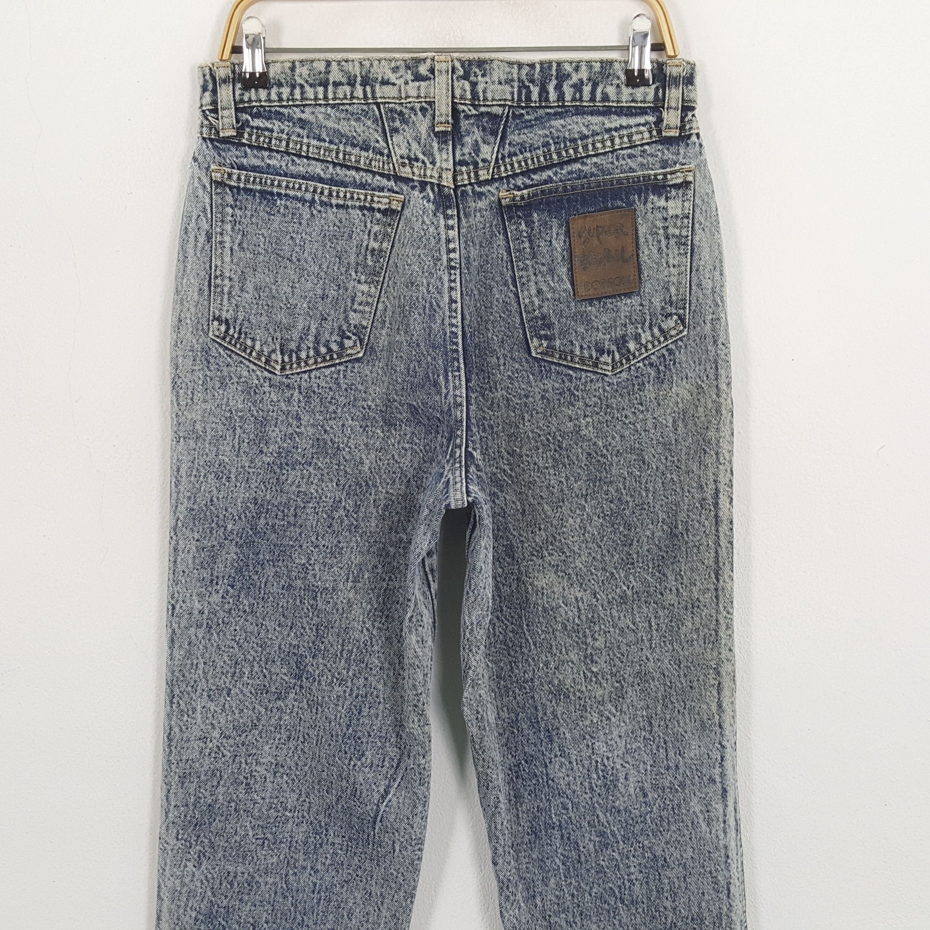 Vintage Vintage SUPER BARREL BOBSON American Style Denim Jeans Size US 30 / EU 46 - 5 Thumbnail