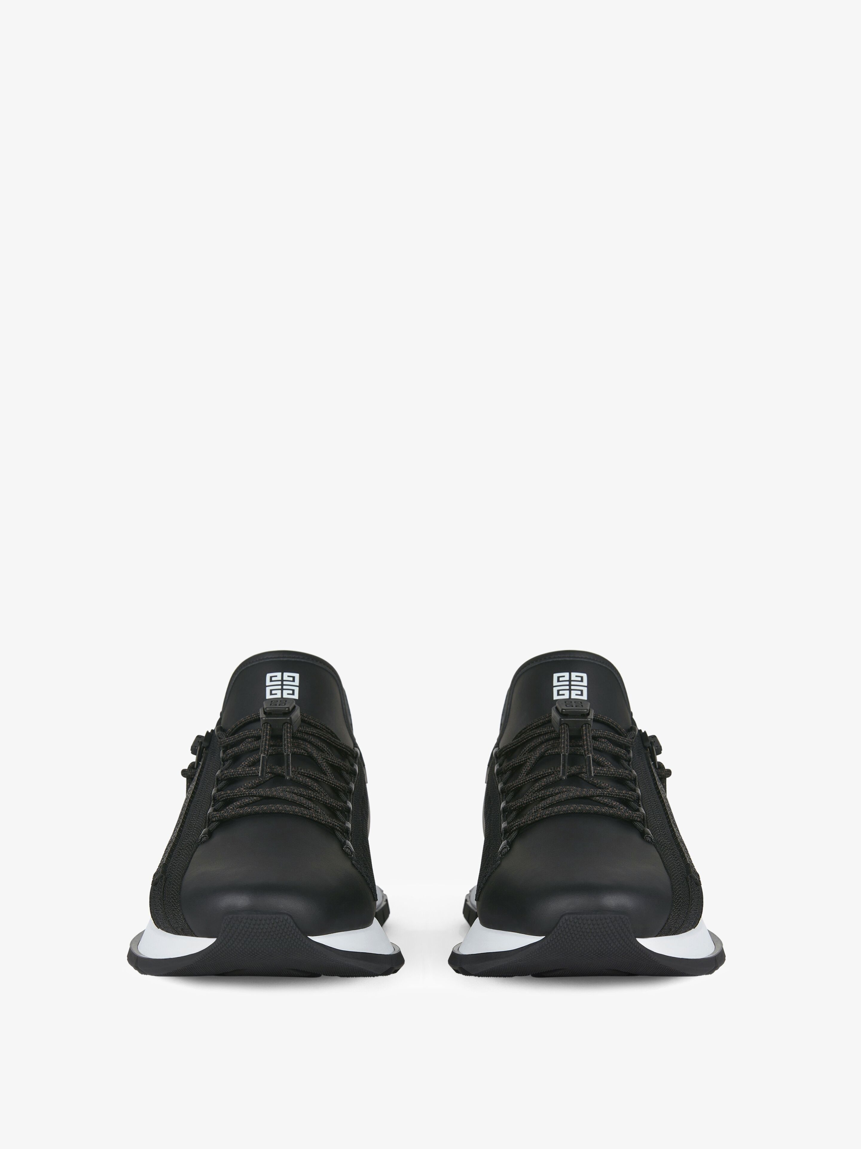 Givenchy o1w1db10925 Spectre Zip Runner Sneakers in Black Size US 15 / EU 48 - 2 Thumbnail