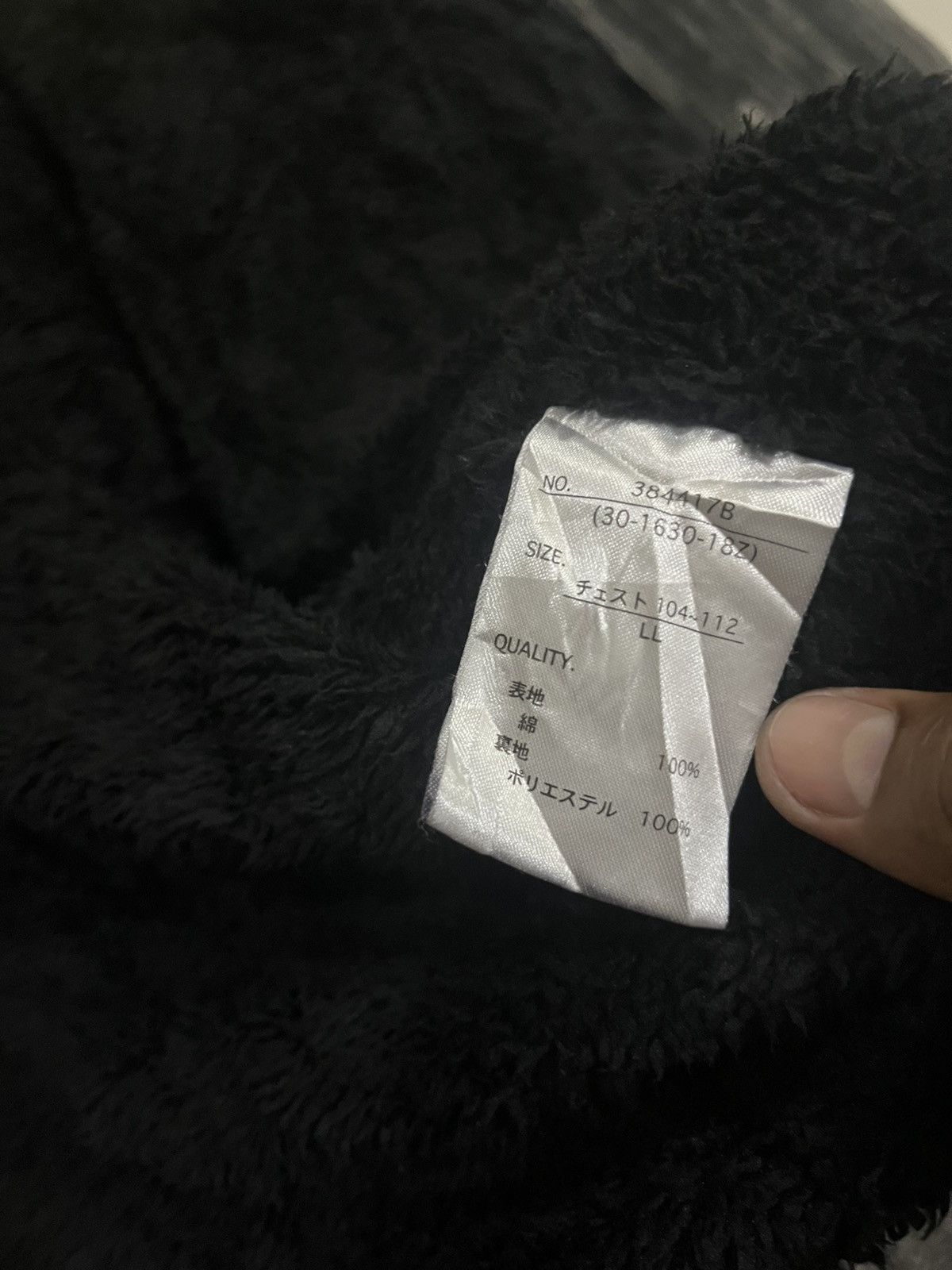 Japanese Brand THRUXTON CAMO BLACK CORDUROI FLEECE BUTTON UP JAKET Size US L / EU 52-54 / 3 - 8 Thumbnail