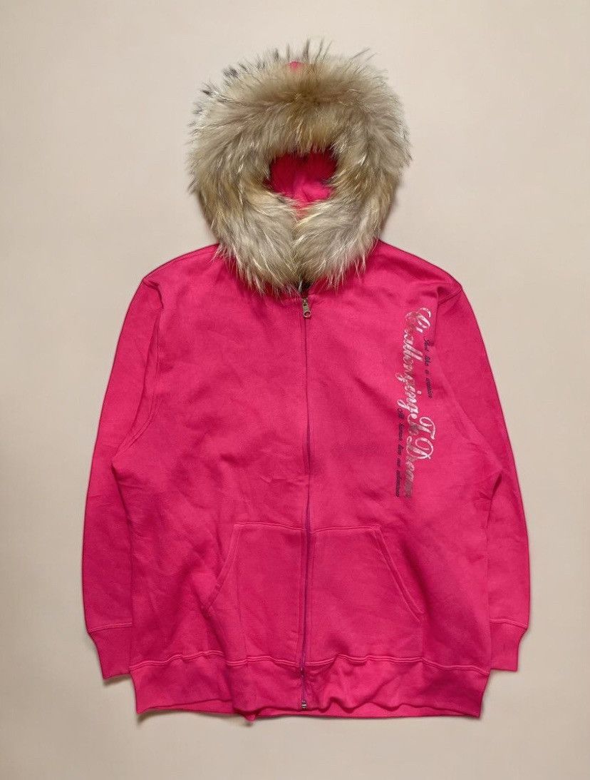 Japanese Brand Jadiss Poem Tribal faux fur hoodie lgb style Size US L / EU 52-54 / 3 - 1 Thumbnail