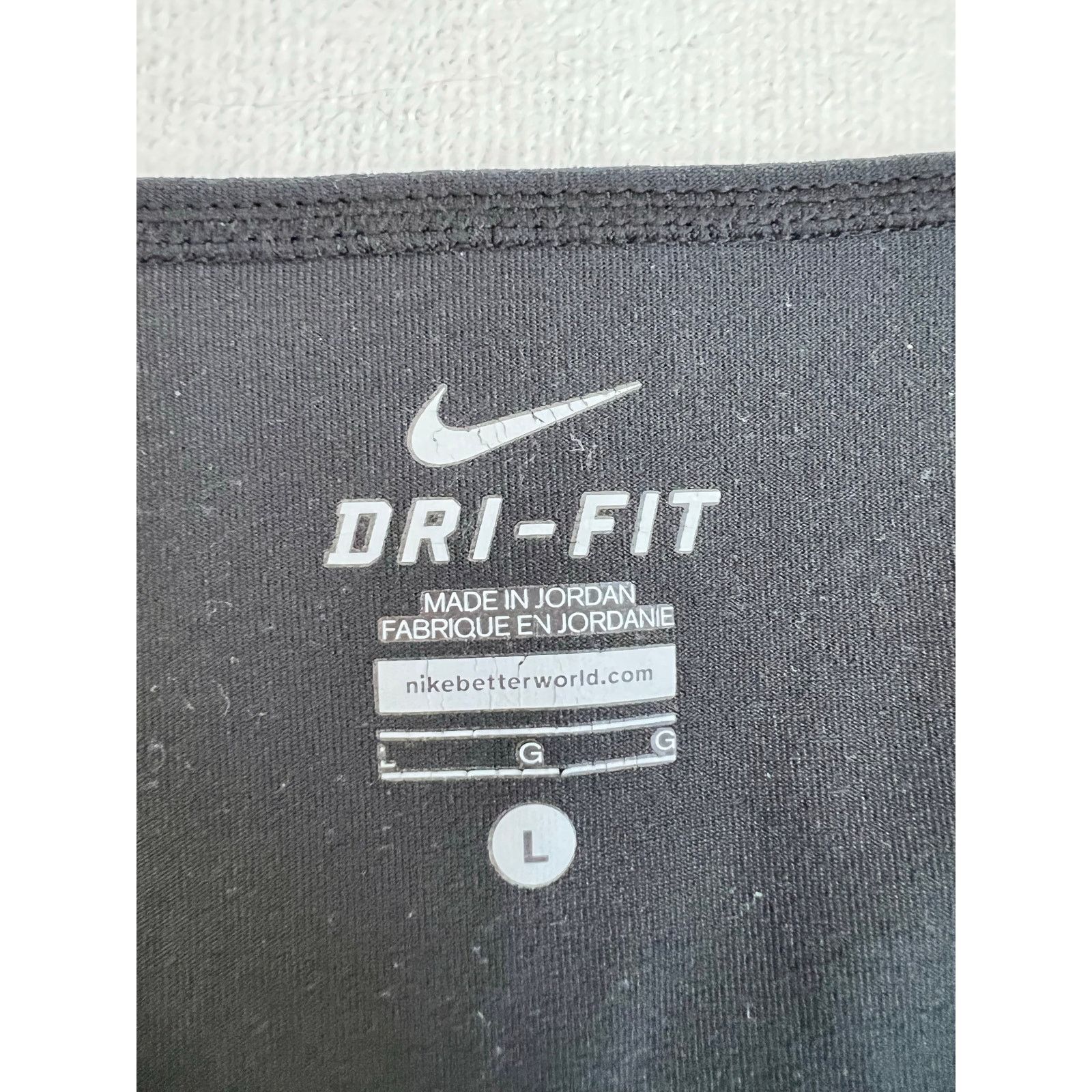 Nike Nike Dri-Fit Classic Black Mid-Rise Leggings Large Size 32" / US 10 / IT 46 - 5 Thumbnail