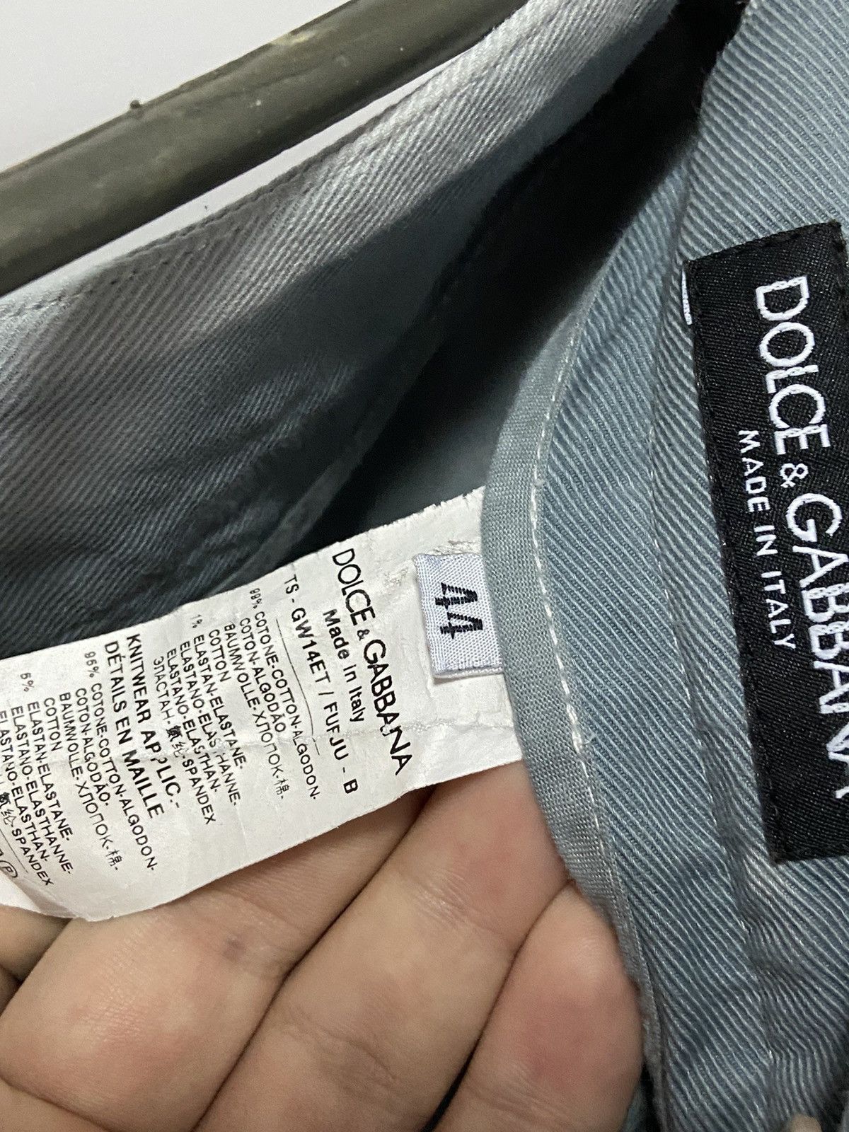 Dolce & Gabbana × Vintage Dolce gabbana Vintage jeans Pants tie dye overprint Size US 29 - 9 Thumbnail
