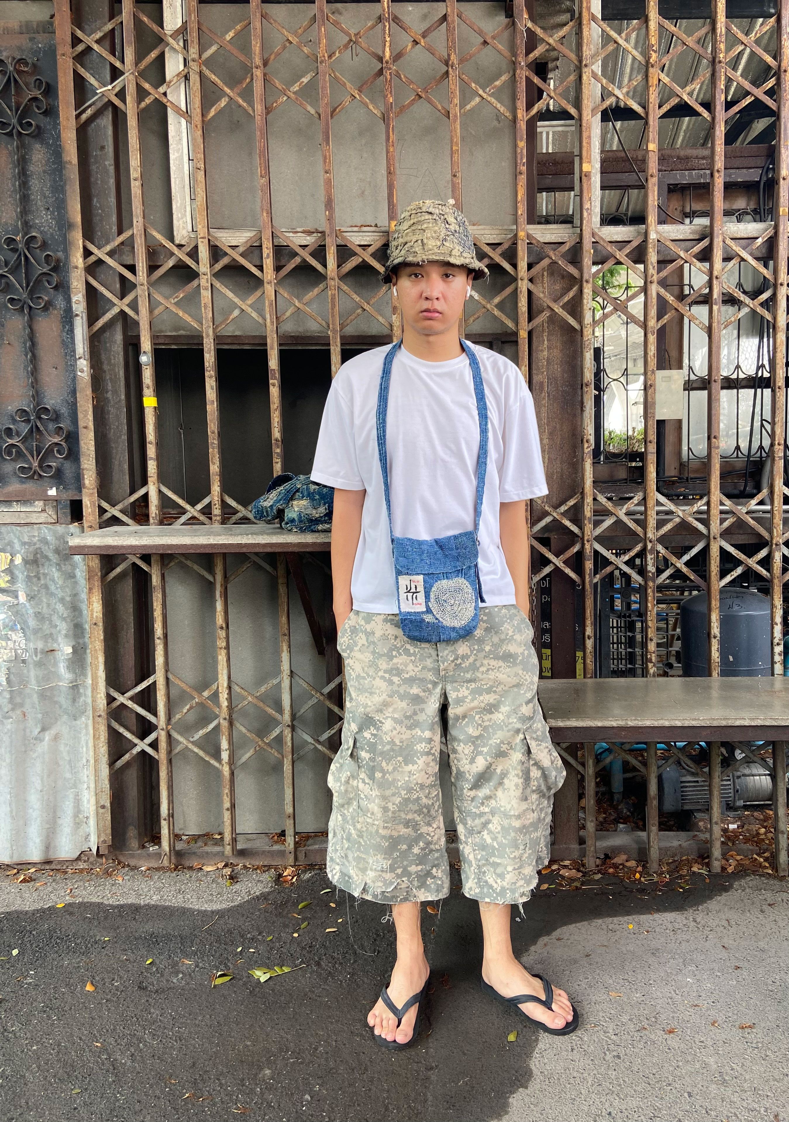 Japanese Brand 1/1 boro bucket hat Size ONE SIZE - 5 Thumbnail