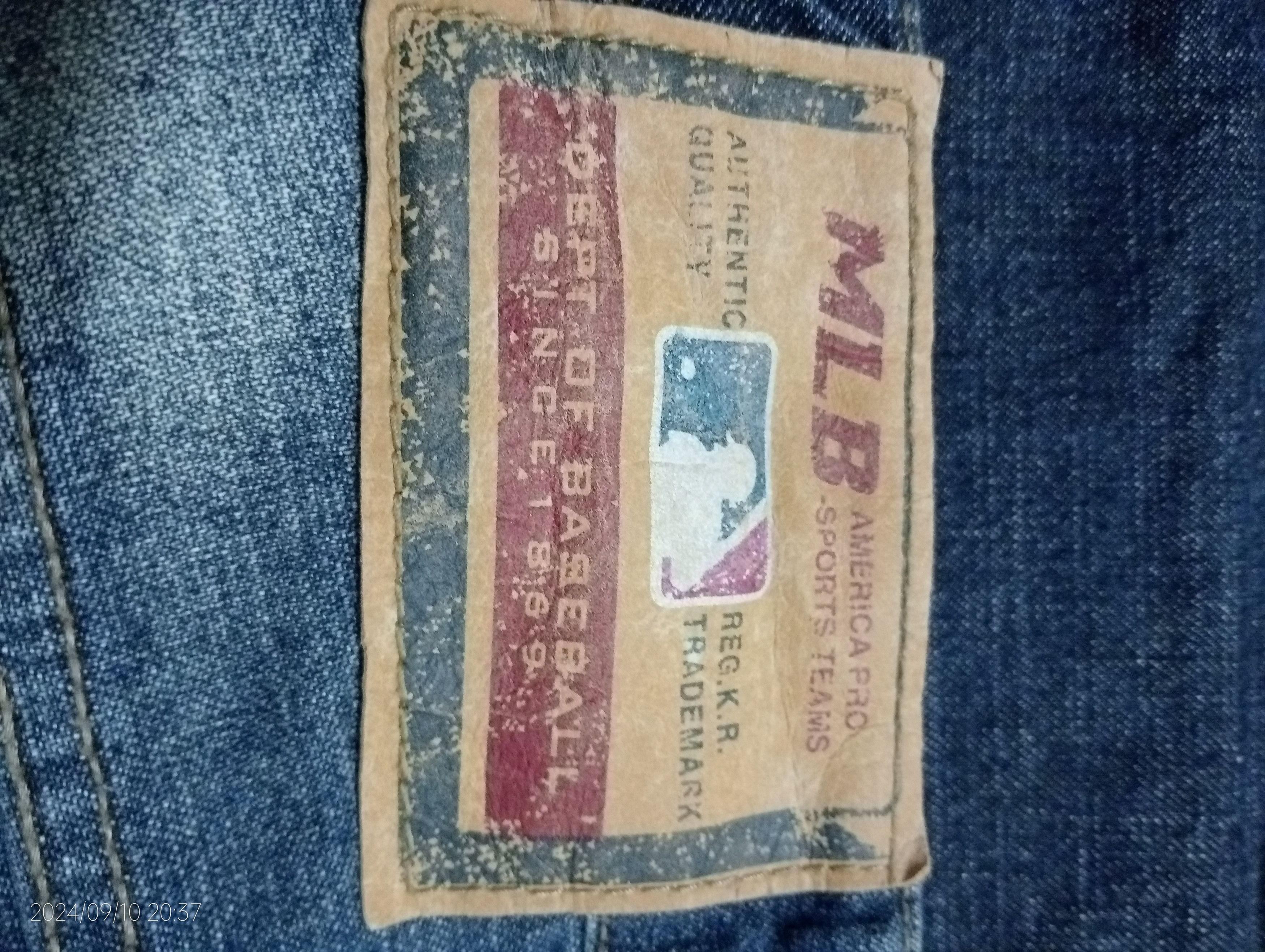 MLB Vintage MLB Jeans Very Rare Size US 30 / EU 46 - 17 Thumbnail