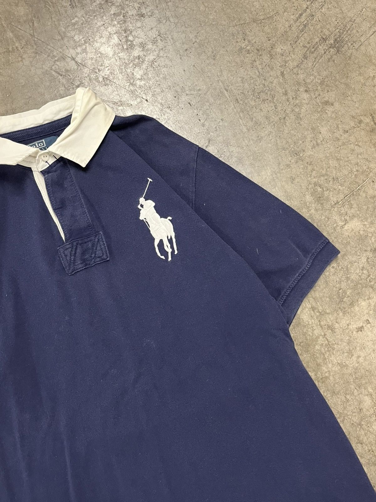 Polo Ralph Lauren × Vintage Polo Ralph Lauren vintage big pony polo numbered streetwear Size US XXL / EU 58 / 5 - 5 Thumbnail