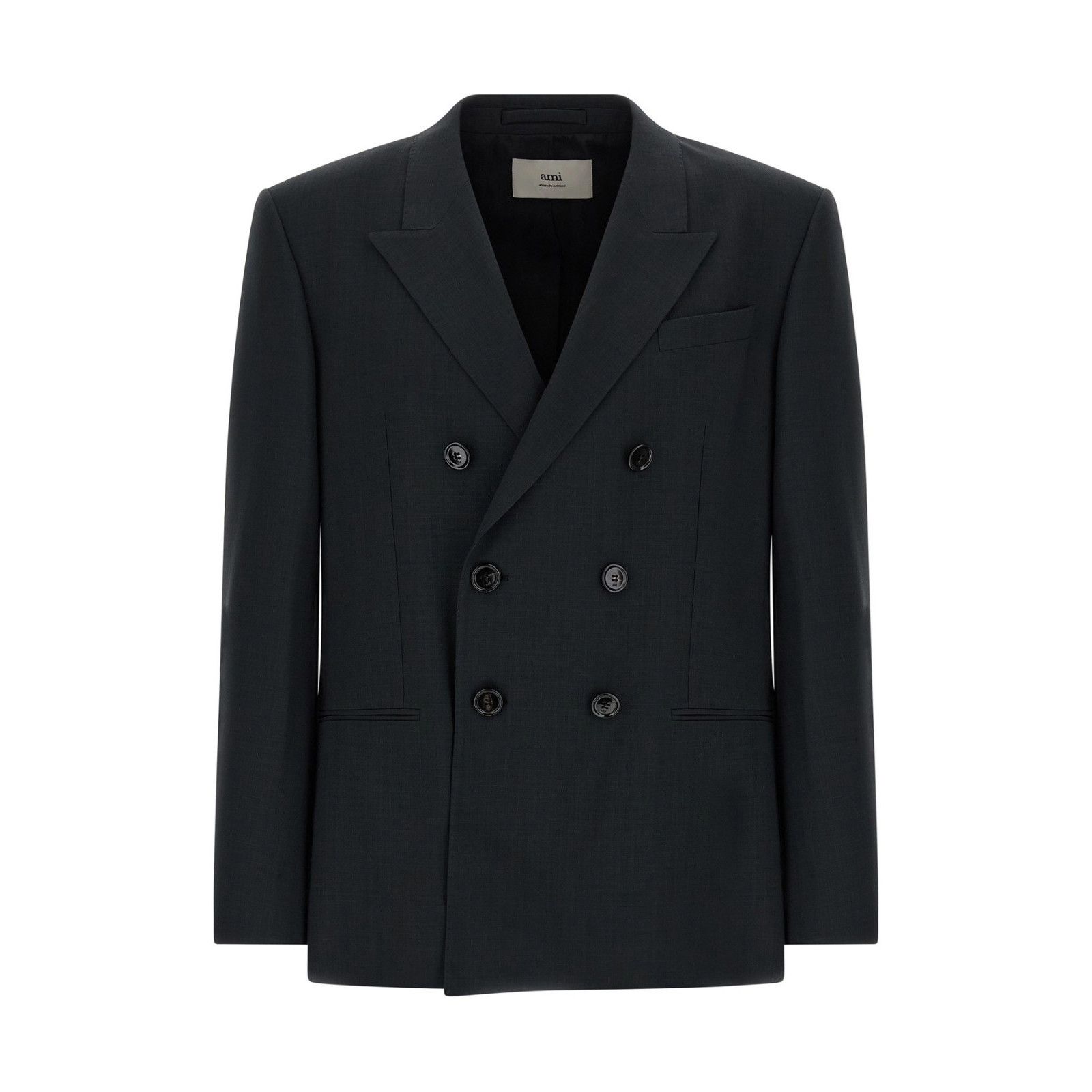 AMI AMI PARIS Gray Wool Blazer New & Authentic (Men's size:L;) Size US L / EU 52-54 / 3 - 1 Thumbnail