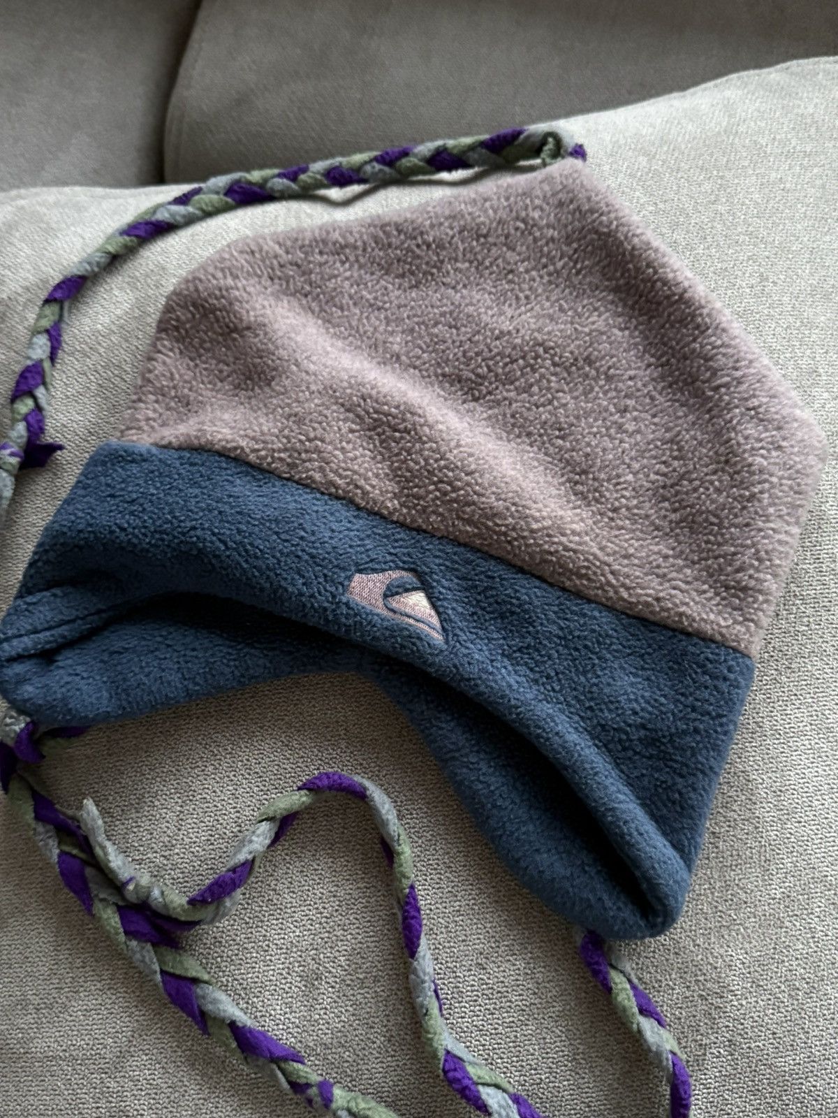 Quiksilver Vintage 90s Quiksilver Surf Fleece Hat Size ONE SIZE - 3 Thumbnail