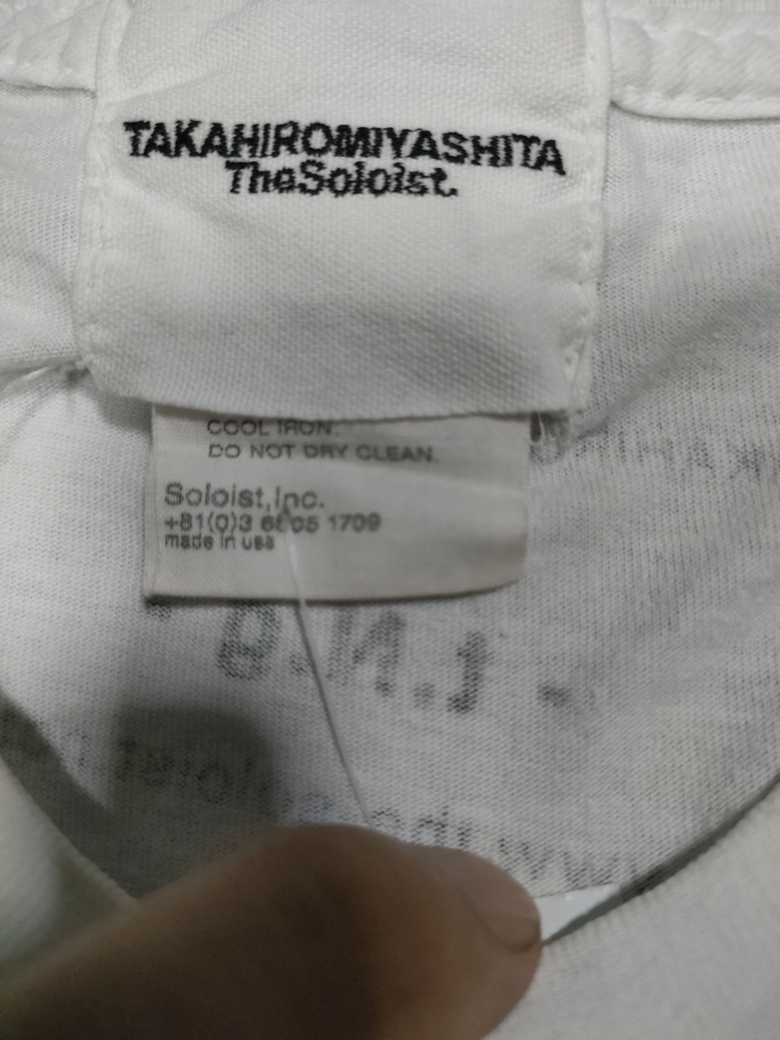 Takahiromiyashita The Soloist. TURNING Takahiromiyashita The Soloist. Pocket Tees Size US M / EU 48-50 / 2 - 3 Thumbnail