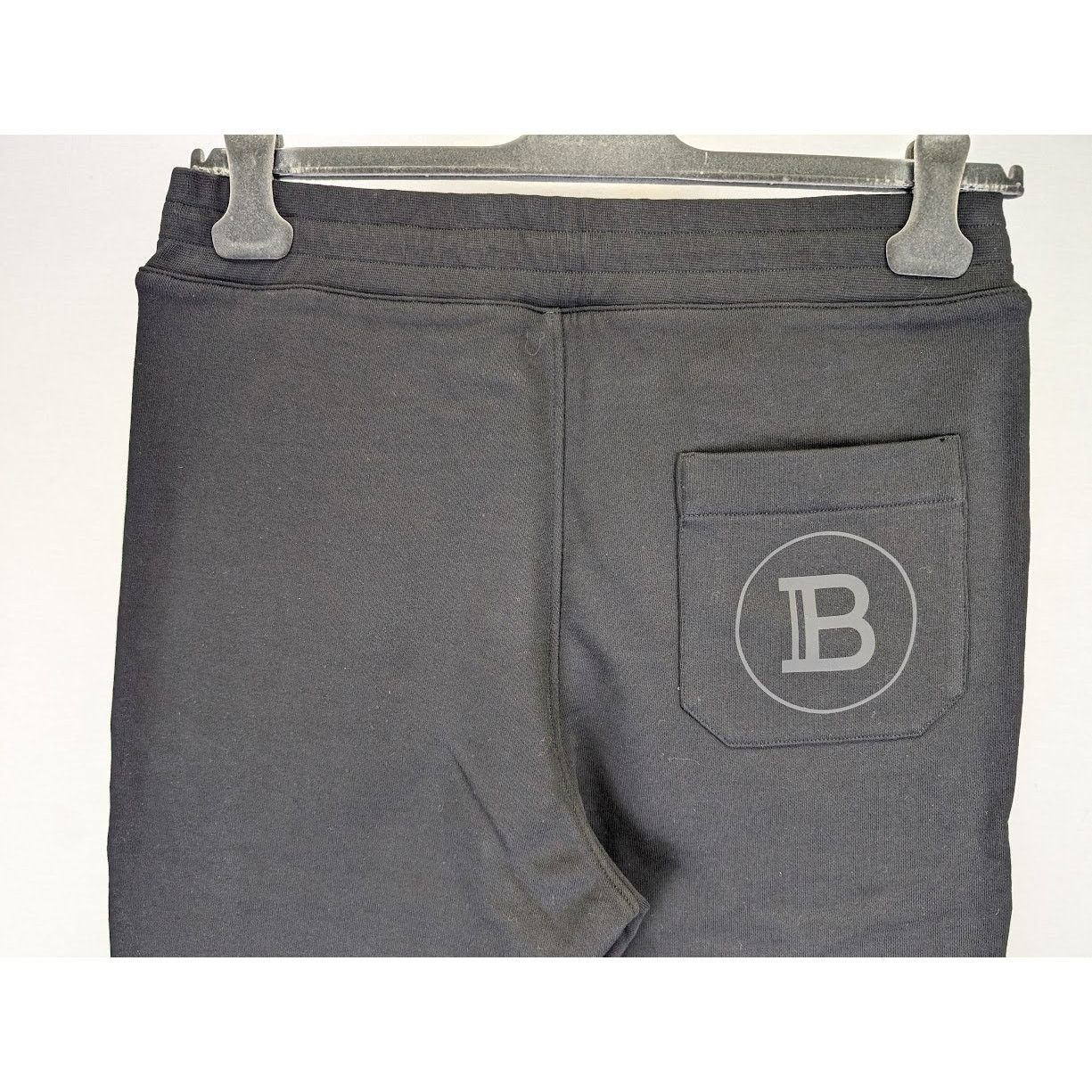 Balmain o1rshd1 B Logo Sweatpant & Jogger in Black Size US 32 / EU 48 - 19 Thumbnail