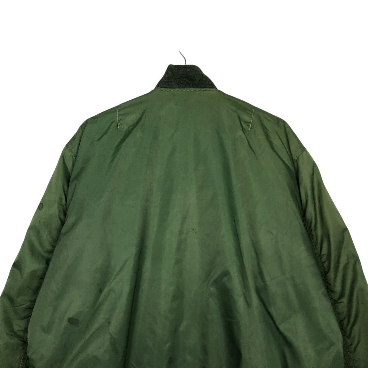 Japanese Brand 🔥VINTAGE MA-1 BOMBER JACKET MILITARY COLLECTION ISSEY MIYAKE Size US L / EU 52-54 / 3 - 11 Thumbnail