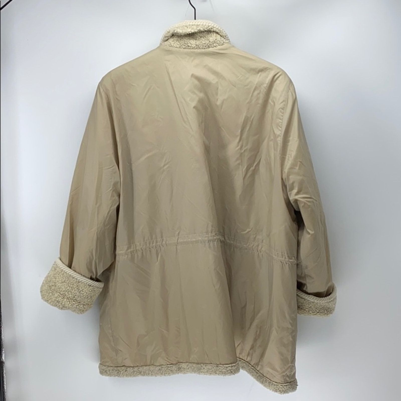 Vintage Carlo Briani Sherpa Reversible Anorak Jacket cabin sz xl Size XL / US 12-14 / IT 48-50 - 8 Thumbnail