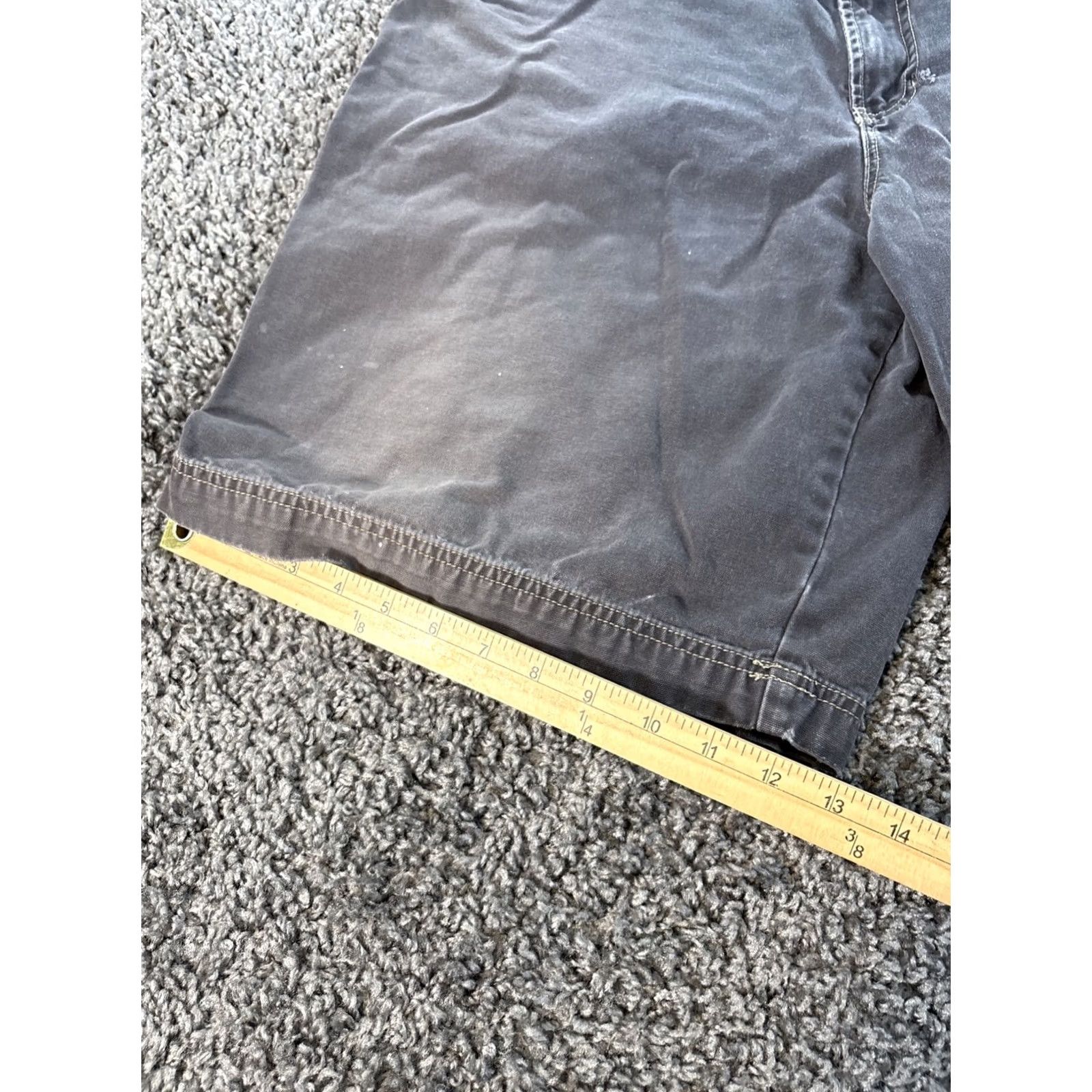 Old Navy Vintage Old Navy Painters Carpenter Shorts Mens 38 Work Gray Faded Skate 90s Size US 38 / EU 54 - 4 Thumbnail