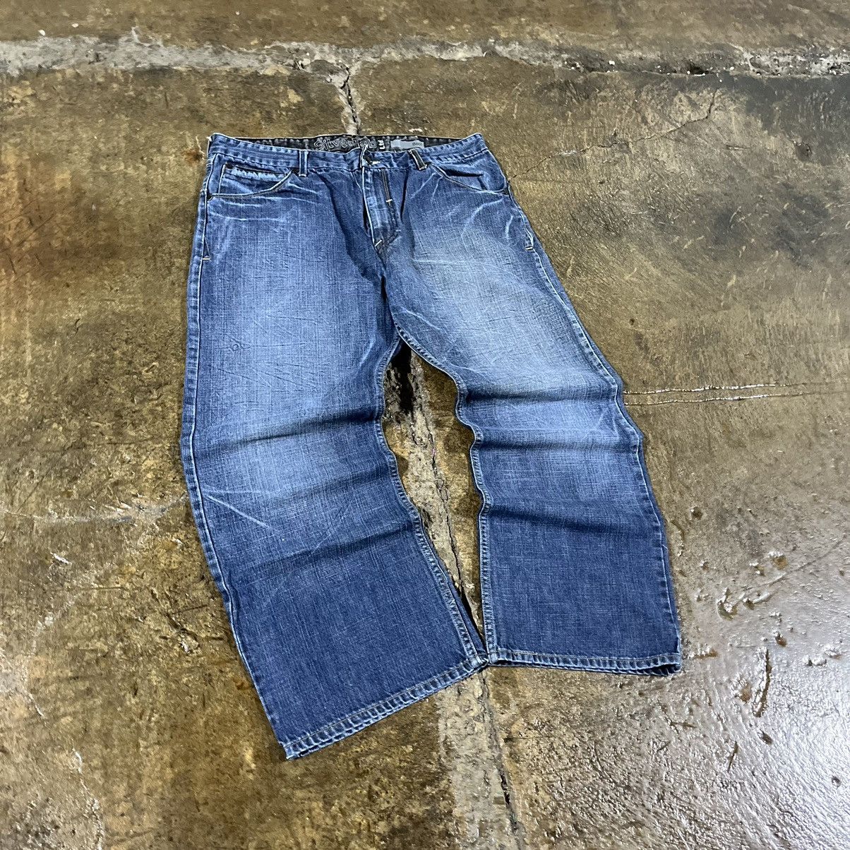 JNCO × Levi's × Vintage Levi's SilverTab Vintage Y2K Bootcut Baggy Wide Leg Jeans Size US 38 / EU 54 - 8 Thumbnail