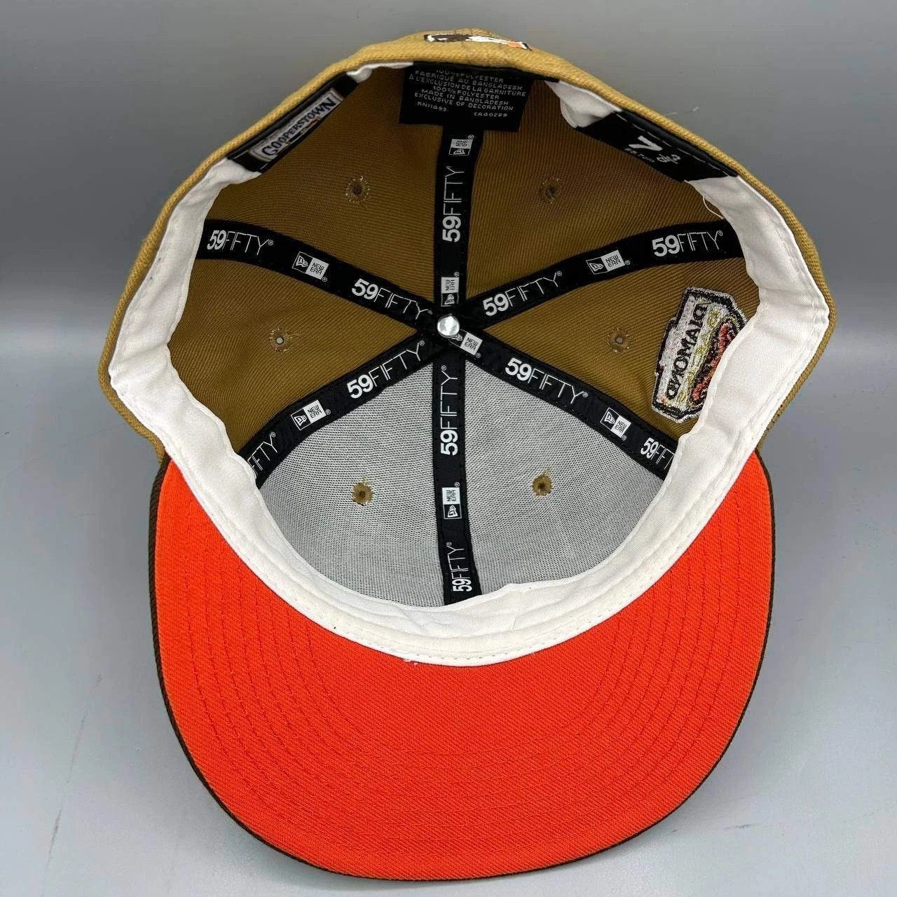 New Era Arizona Diamondbacks Hat Men 7 3/8 Brown Red MLB Fitted Cap Size ONE SIZE - 2 Thumbnail