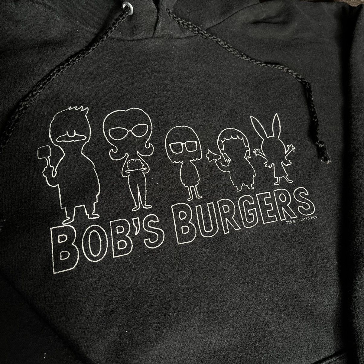Cartoon Network × Vintage Vintage Bobs Burgers 2015 TV Show Original Promo Logo Hoodie Size US M / EU 48-50 / 2 - 3 Thumbnail