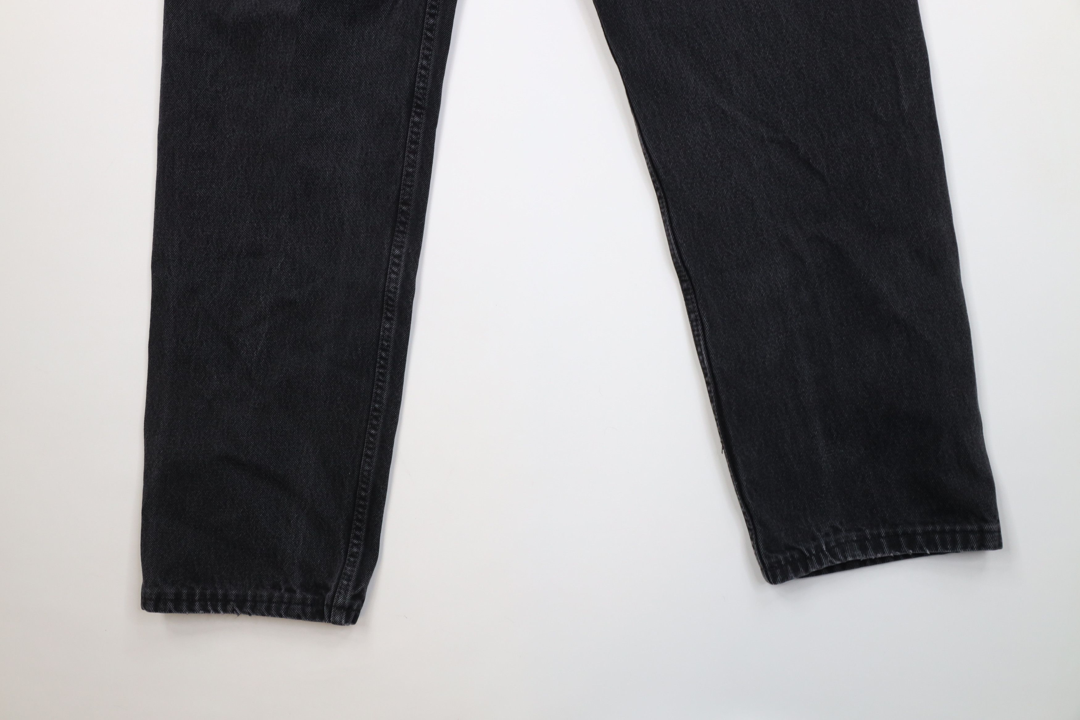 Levi's Vintage Y2K Levis 505 Regular Straight Leg Denim Jeans Black Size US 38 / EU 54 - 13 Thumbnail