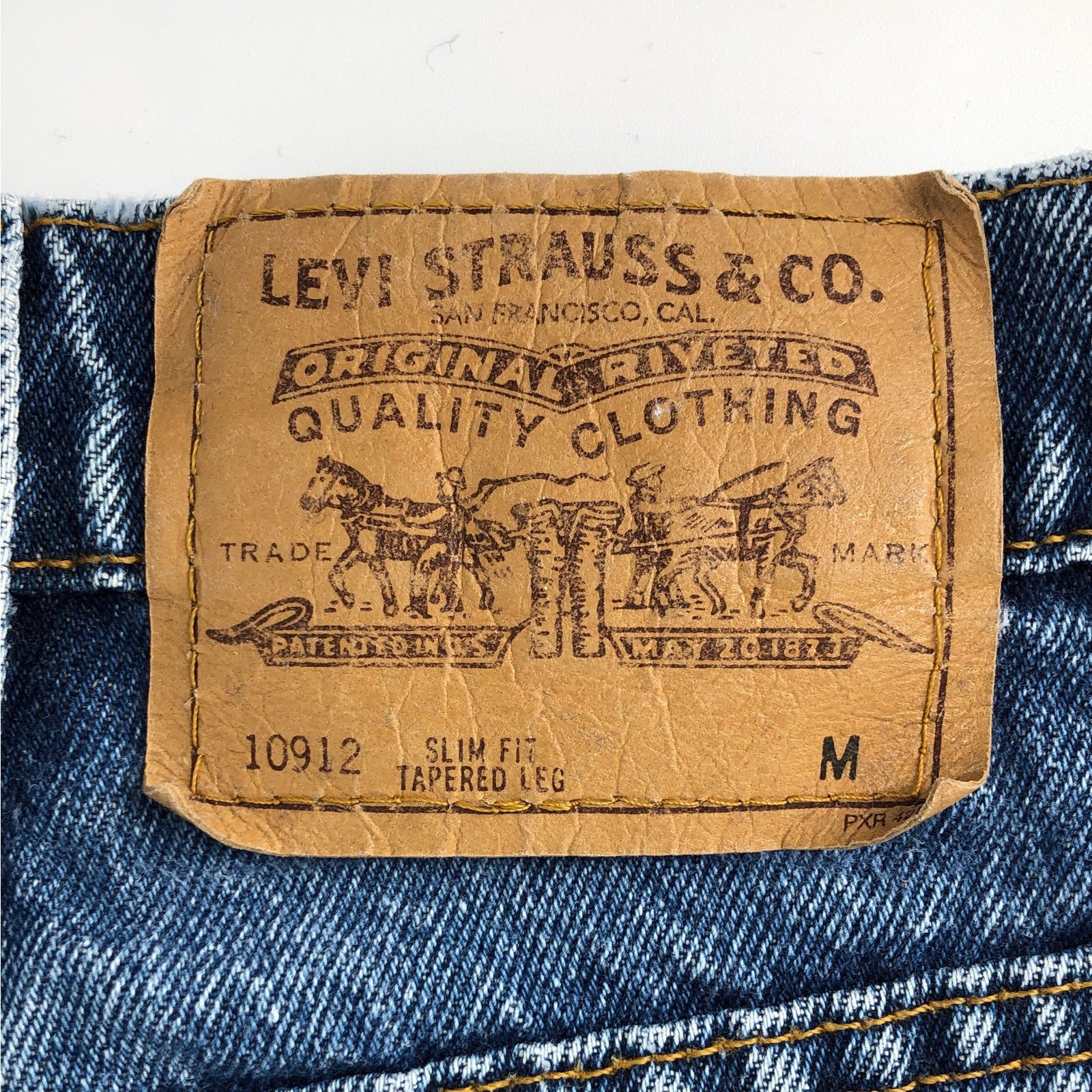 Levi's × Vintage 90s Levis 912 slim fit jeans 1990s vintage Size 27" / US 4 / IT 40 - 7 Thumbnail