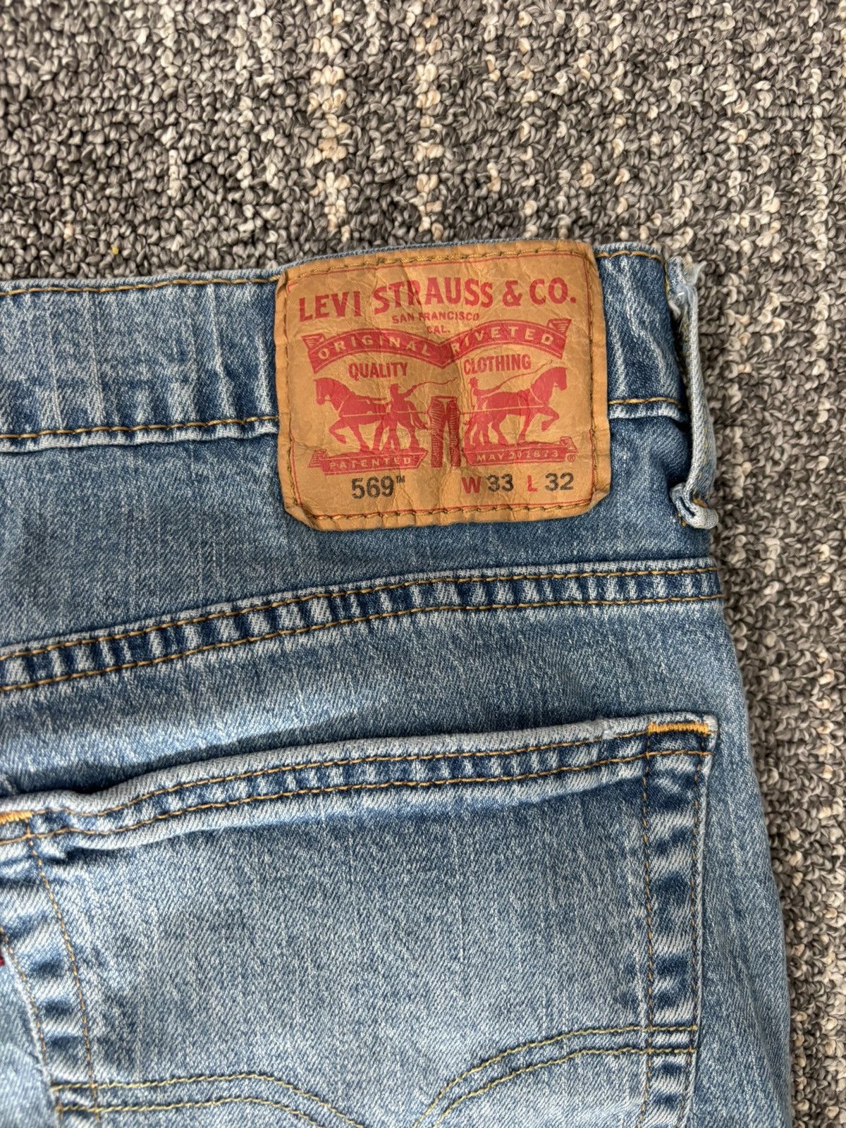 Levi's Levis Jeans Size US 33 - 3 Thumbnail