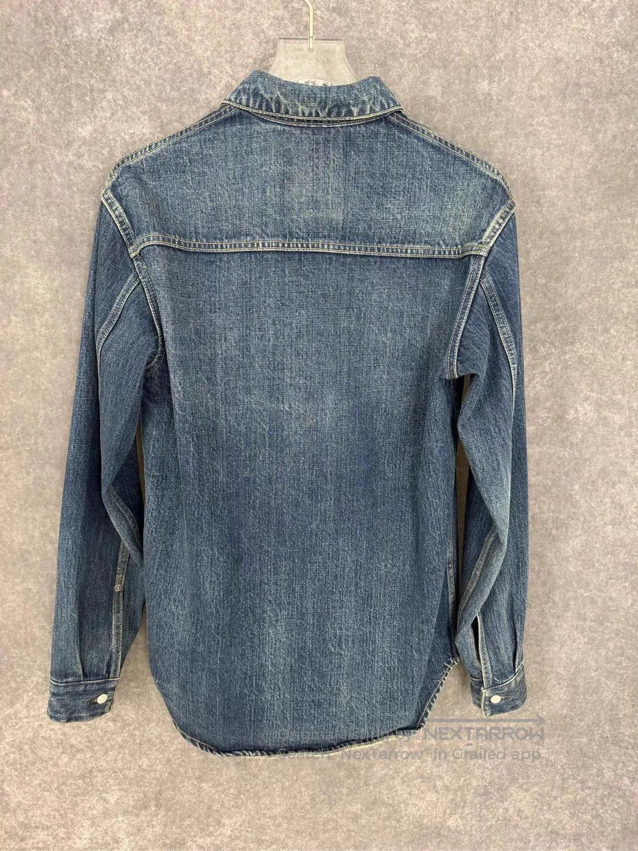 Dior Blue Denim Long Sleeve Button. Size US XS / EU 42 / 0 - 2 Thumbnail