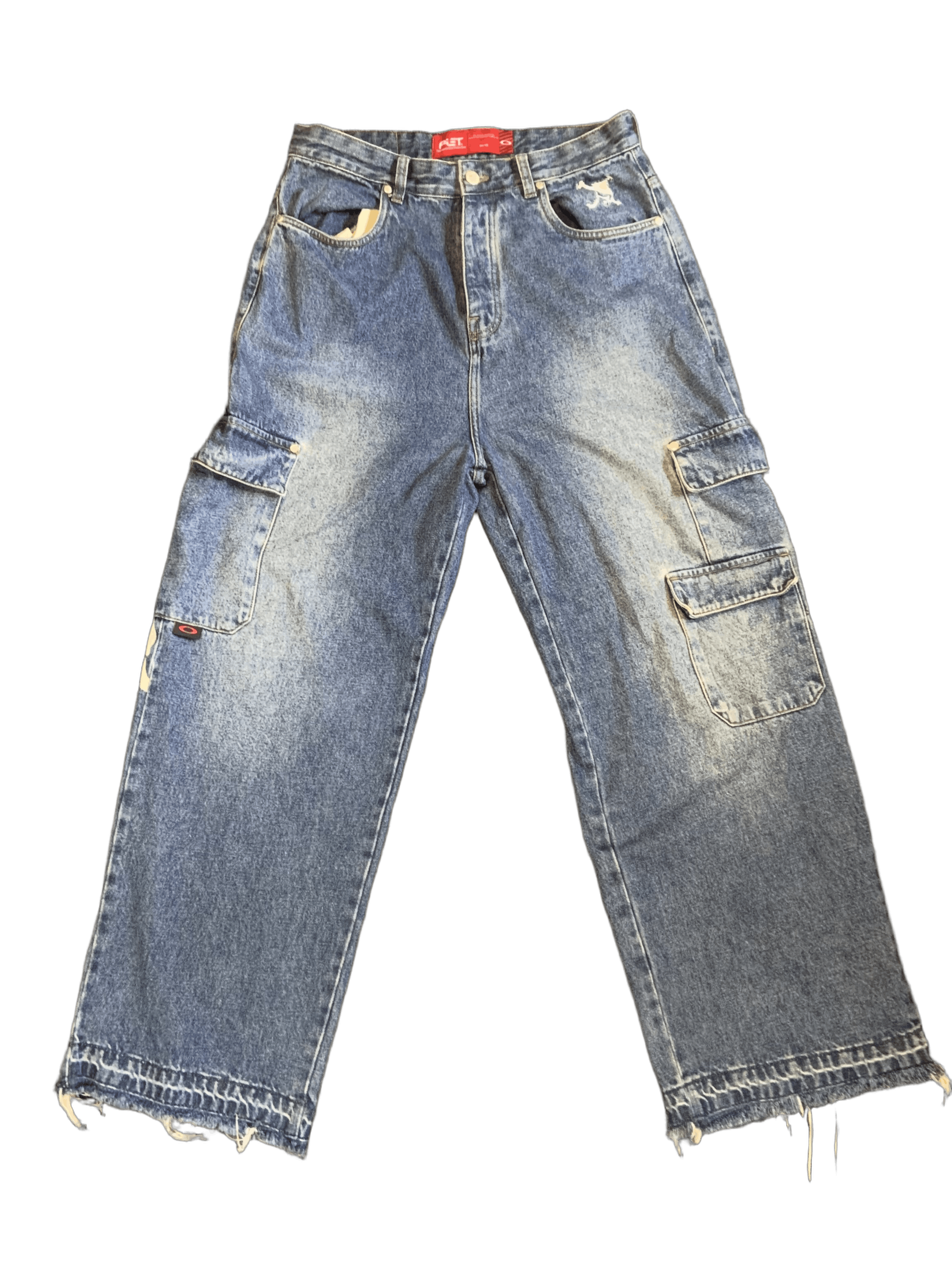 Oakley × PIET Distressed Denim Baggy Size US 32 / EU 48 - 1 Thumbnail