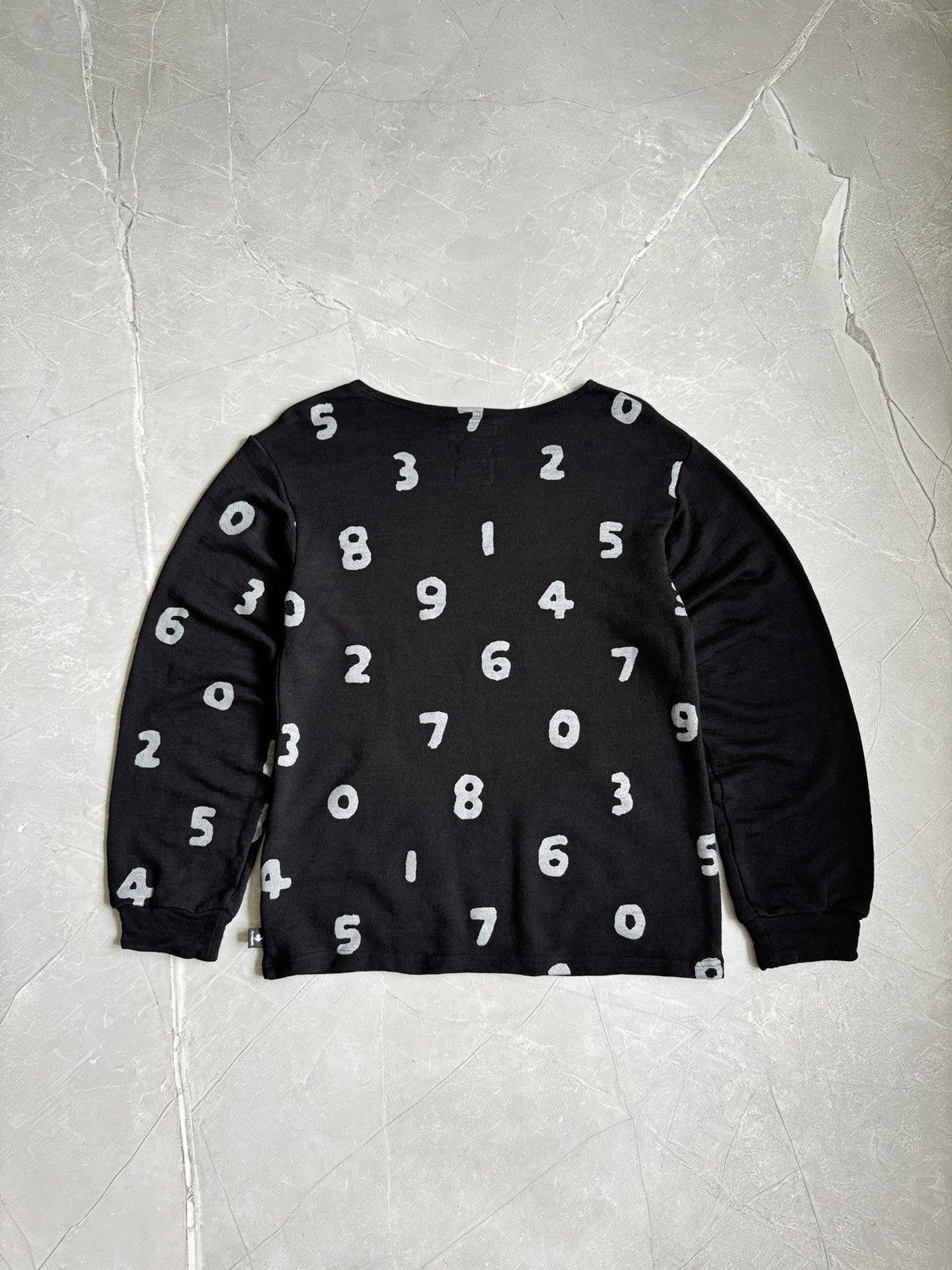 SOU SOU SOU SOU x Le Coq Sportif Number Pattern Sweatshirt Avantgard Size US M / EU 48-50 / 2 - 1 Thumbnail