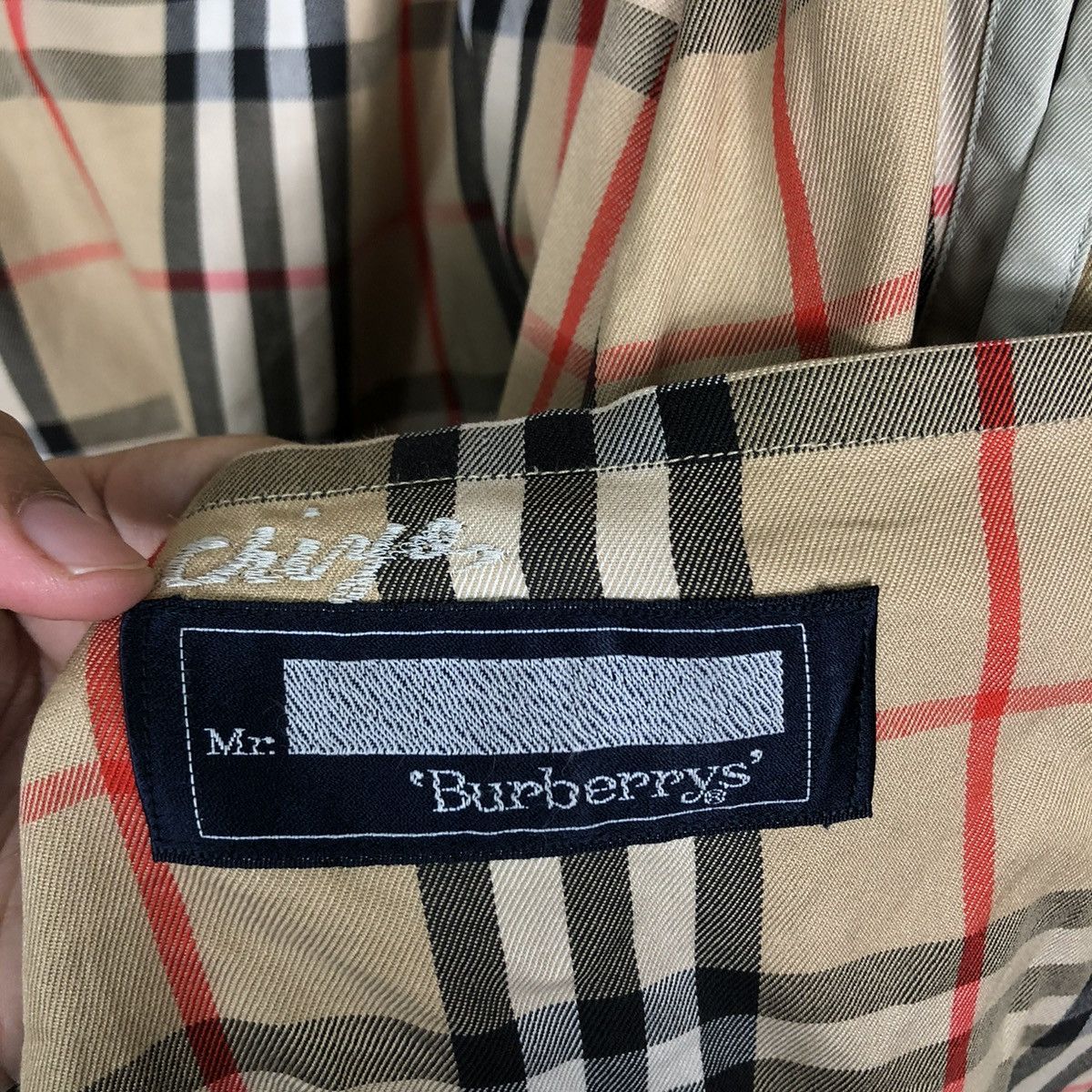 Burberry 🔥Vintage Trench Coats Burberrys Nova Check Lining Size US M / EU 48-50 / 2 - 19 Thumbnail