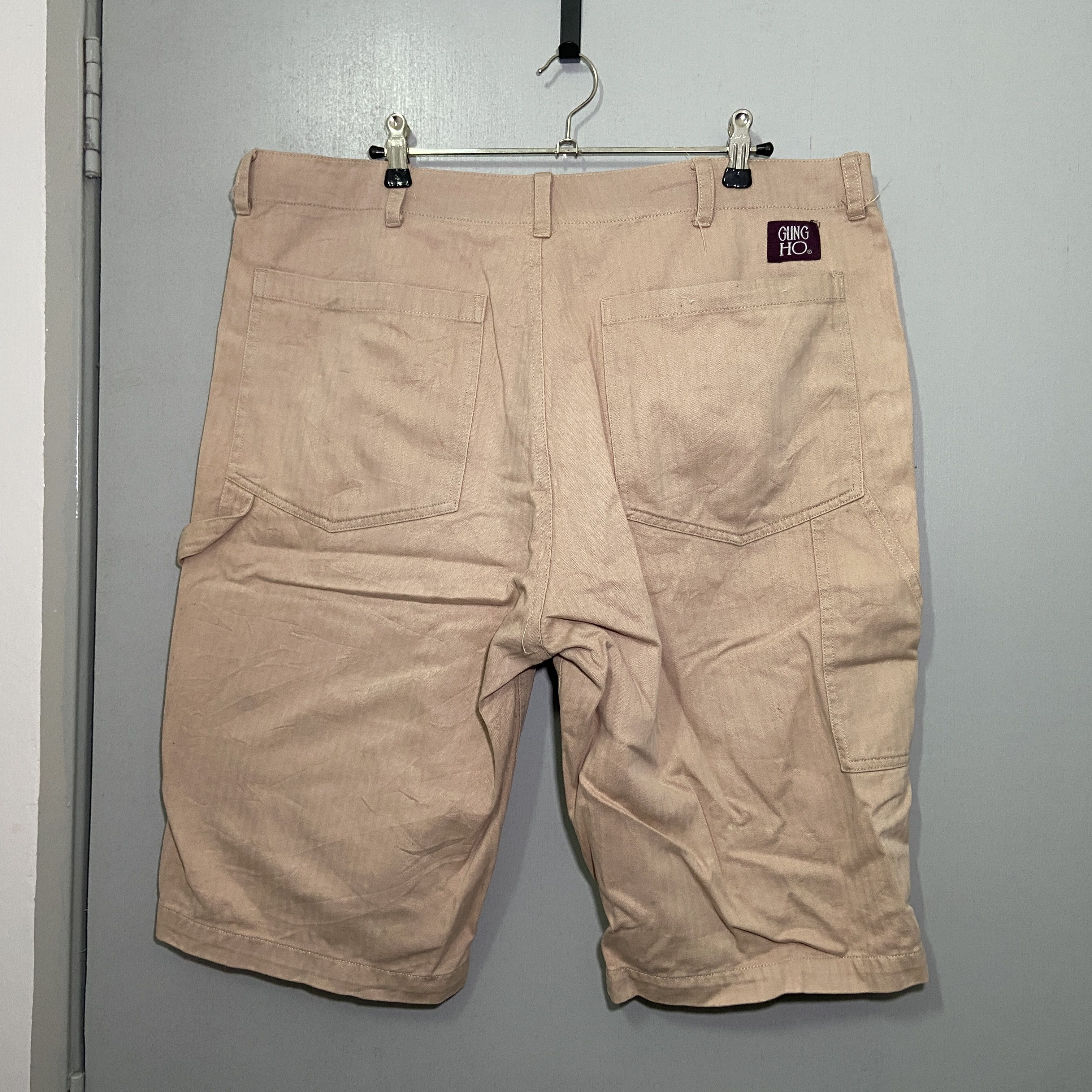 Global Work Global Work x Gung Ho Baker Shorts Brown XL Size US 36 / EU 52 - 1 Thumbnail