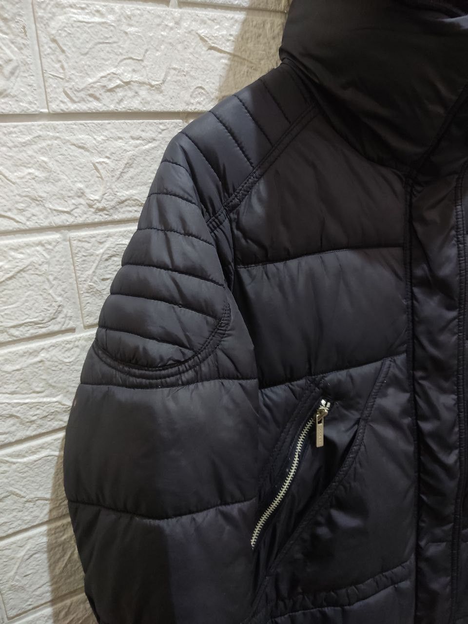 Japanese Brand CODES COMBINE Hooded Puffer Down Jacket Size US S / EU 44-46 / 1 - 7 Thumbnail