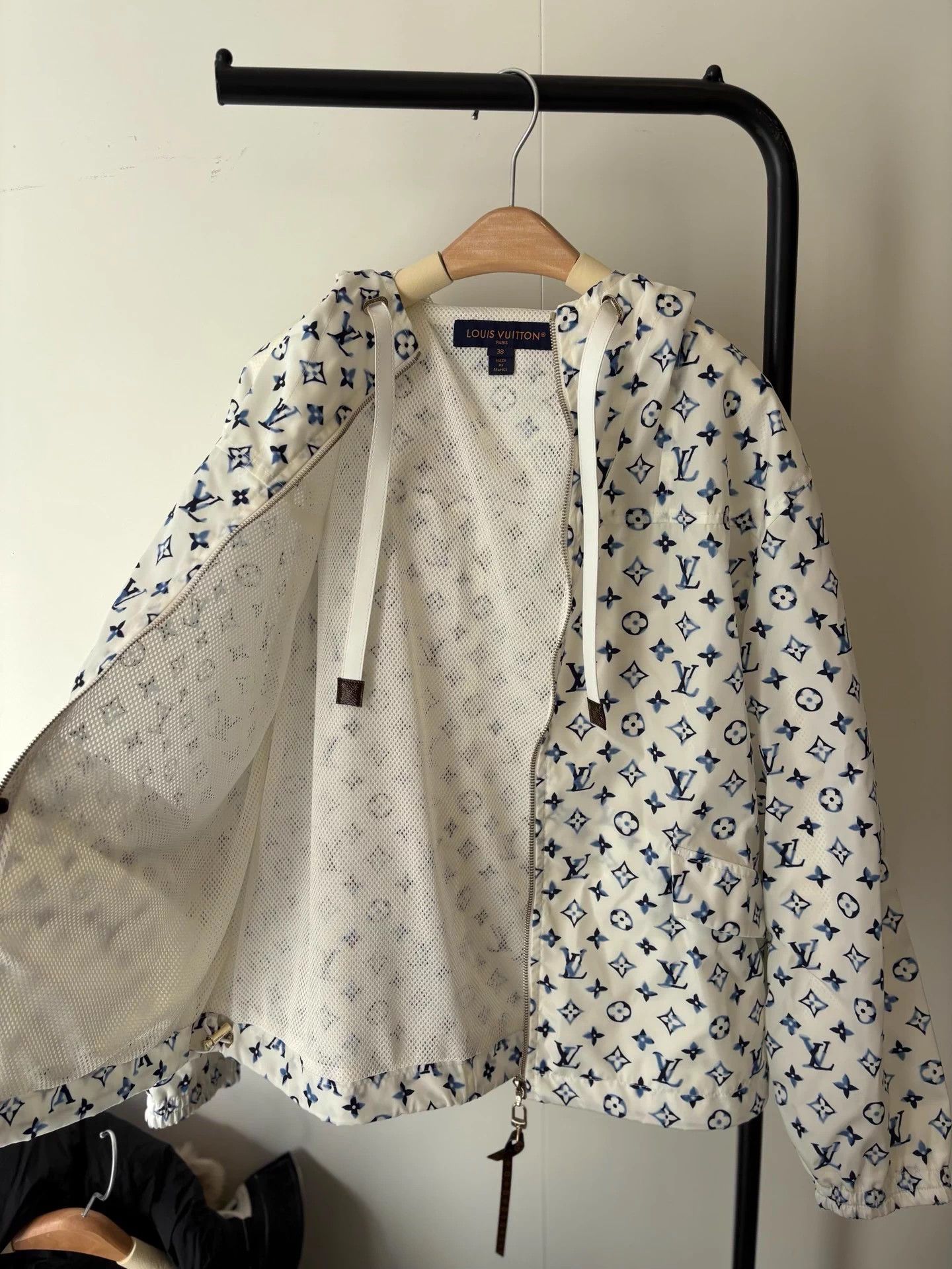 Louis Vuitton LV 25 Nautical All Over Logo Hooded Jacket 38 Size S / US 4 / IT 40 - 7 Thumbnail