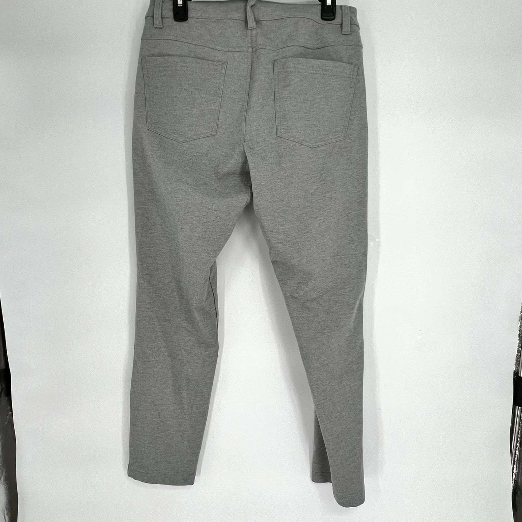 Vintage BYLT Everyday Pant 2.0 Slim Fit Chino Pants Mens 34 Gray 34x30 Tapered Flat Front Zip Pocket Slas h Pockets Casual Size US 34 / EU 50 - 6 Thumbnail