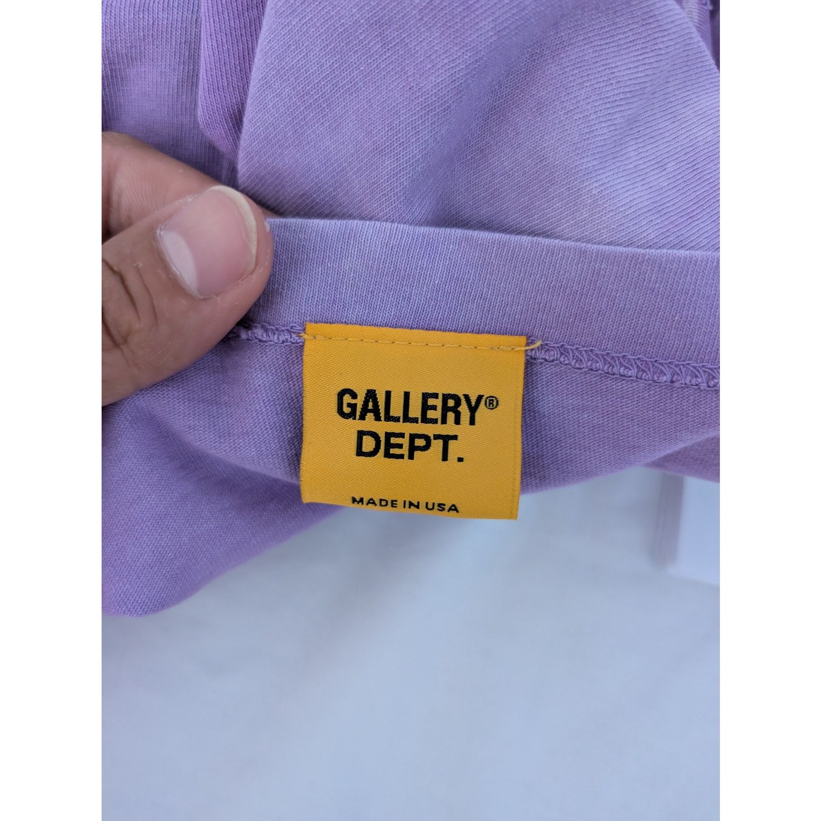 Gallery Dept. o1rshd1 Q:2 / Vintage Logo Tee T-Shirt in Purple Size US M / EU 48-50 / 2 - 12 Thumbnail