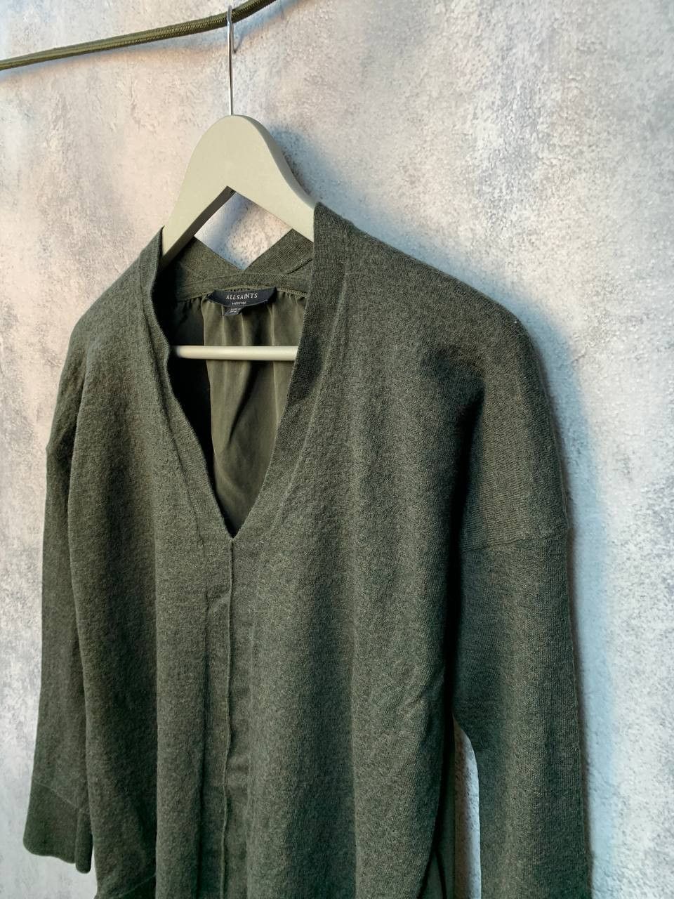 Allsaints ALLSAINTS Arly V-Neck Jumper Blouse Sweater Size M / US 6-8 / IT 42-44 - 7 Thumbnail