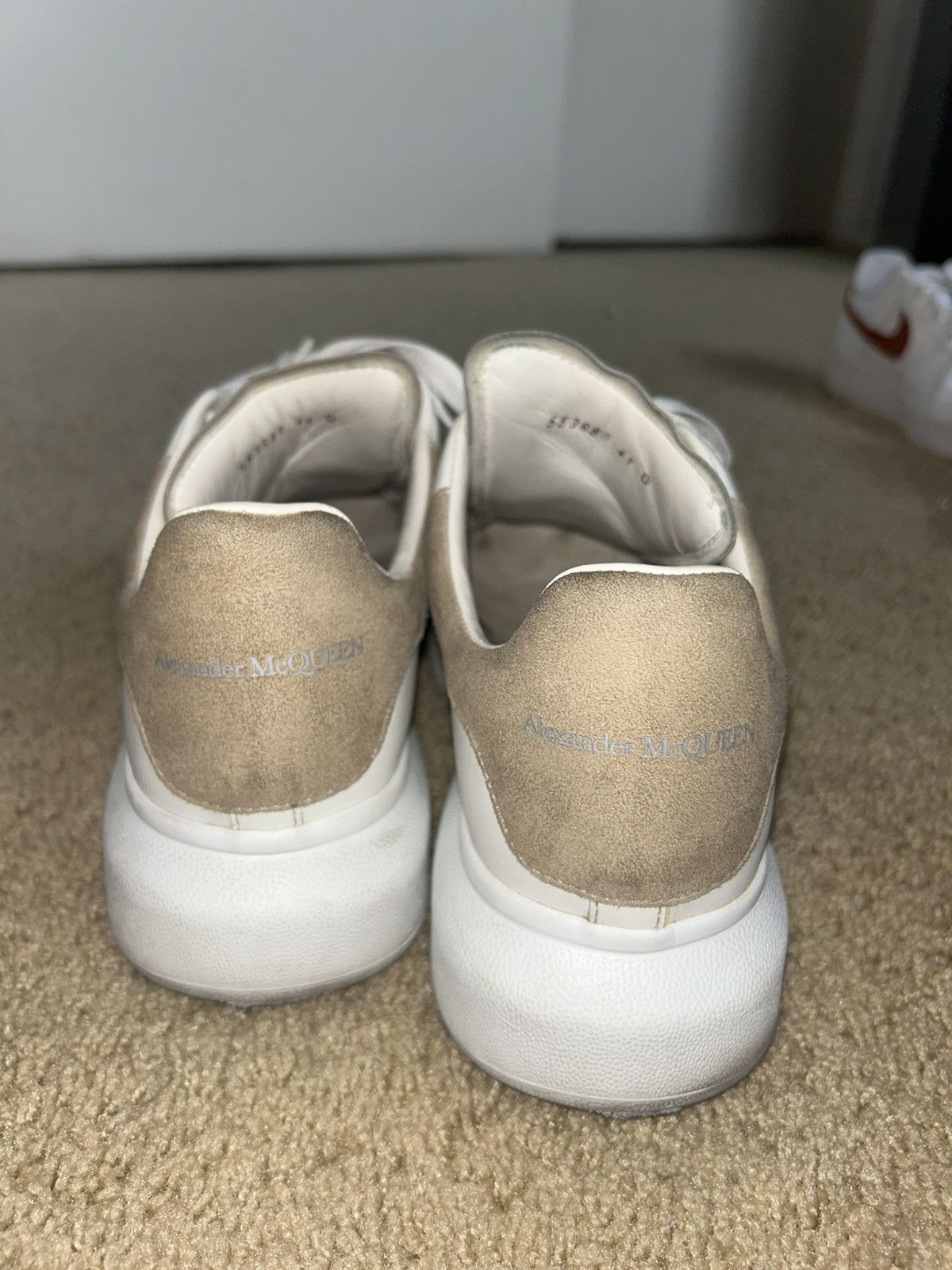 McQ Alexander McQueen Alexander McQueen Women’s Oversized Low-Top Sneakers Size US 10 / IT 40 - 4 Thumbnail