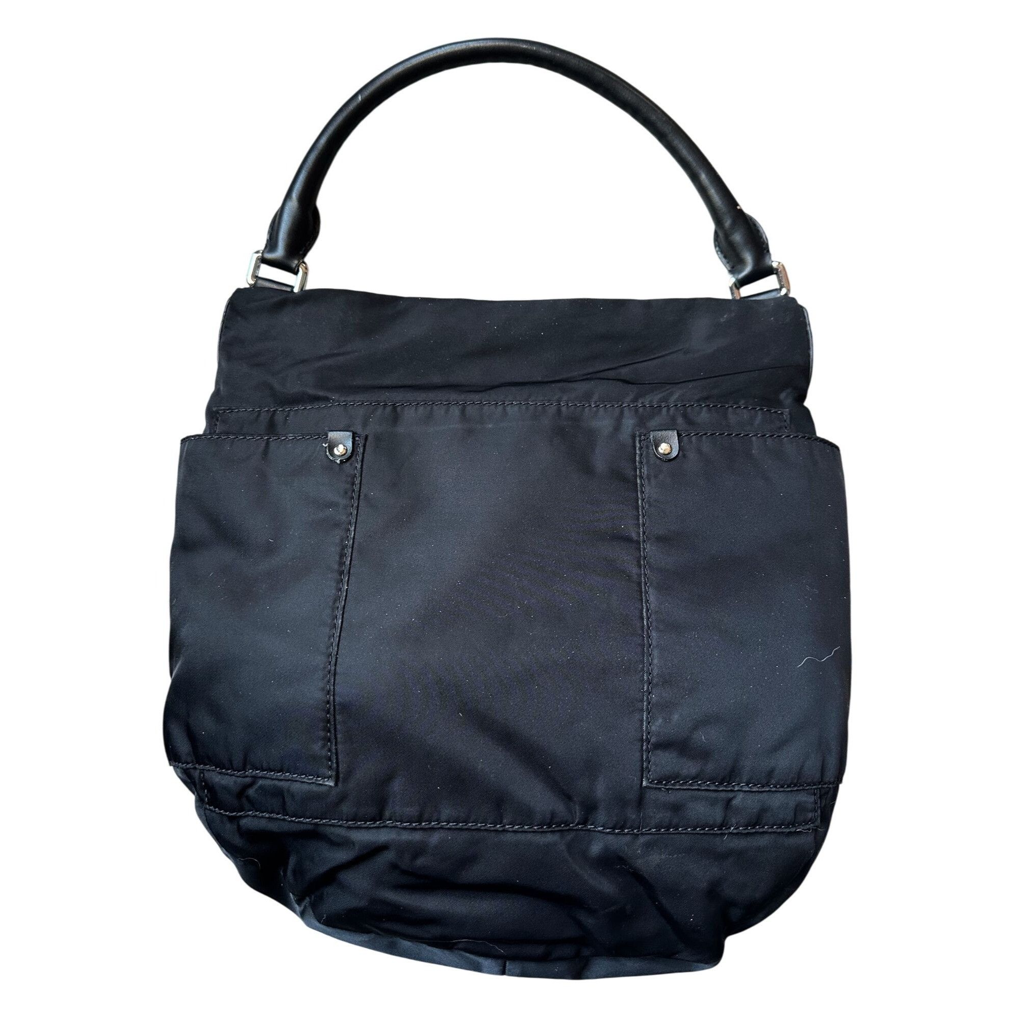 Marc by Marc Jacobs Marc by Marc Jacobs Black Nylon Tote with Leather Handle an Size ONE SIZE - 2 Thumbnail