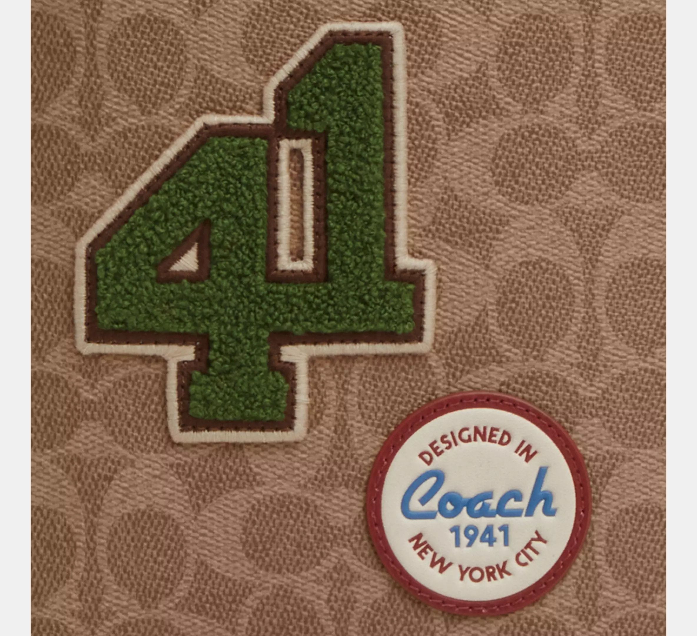 Coach MEN'S Sullivan Pack In Signature Canvas With Patches CY819 Size ONE SIZE - 8 Thumbnail