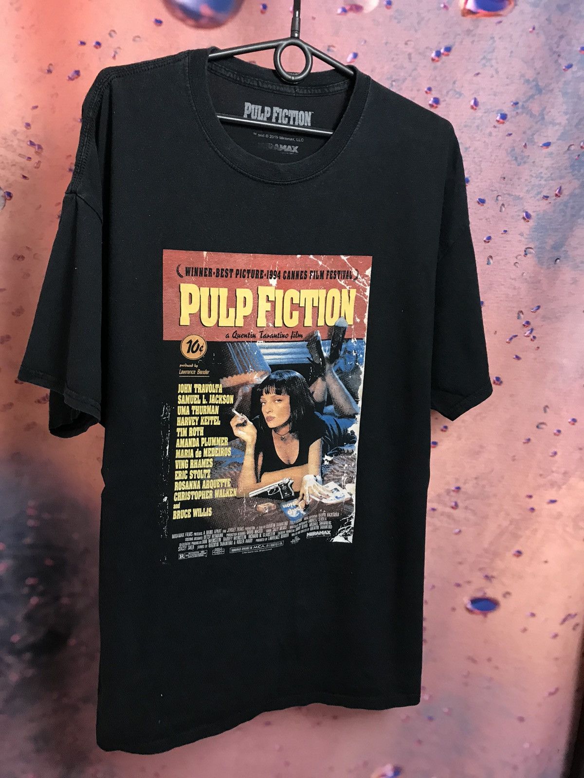 Vintage Pulp Fiction vintage streetwear movie tee Size US XL / EU 56 / 4 - 2 Thumbnail