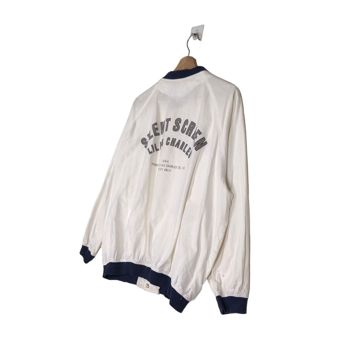 Hysteric Glamour 🔥Vtg Bomber Jacket Silent Screen Big Logo Spell Out Size US M / EU 48-50 / 2 - 10 Thumbnail