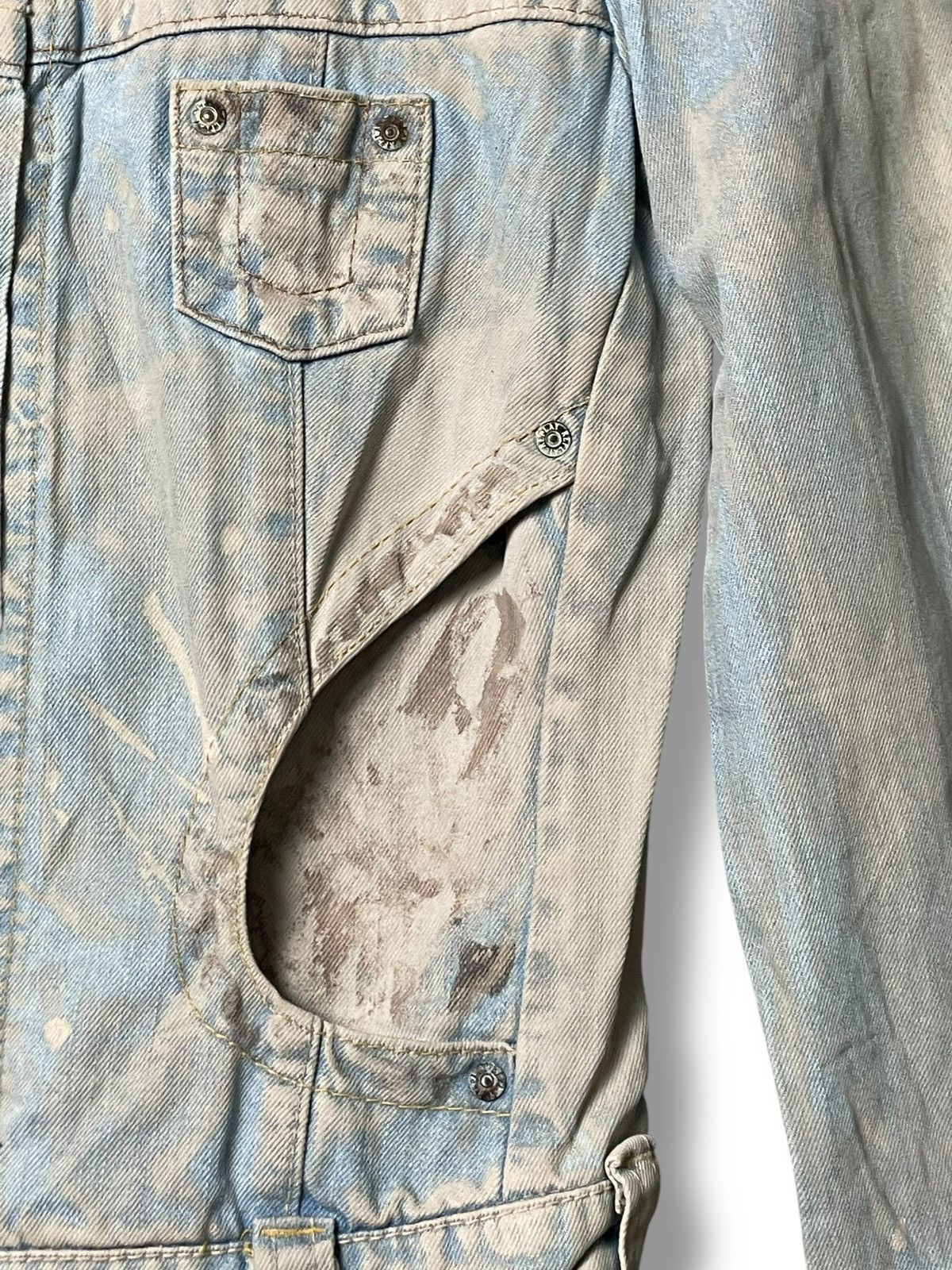 Japanese Brand × Replay Replay Japanese Brand Acid Wash Denim Jacket (45) Size US XS / EU 42 / 0 - 6 Thumbnail