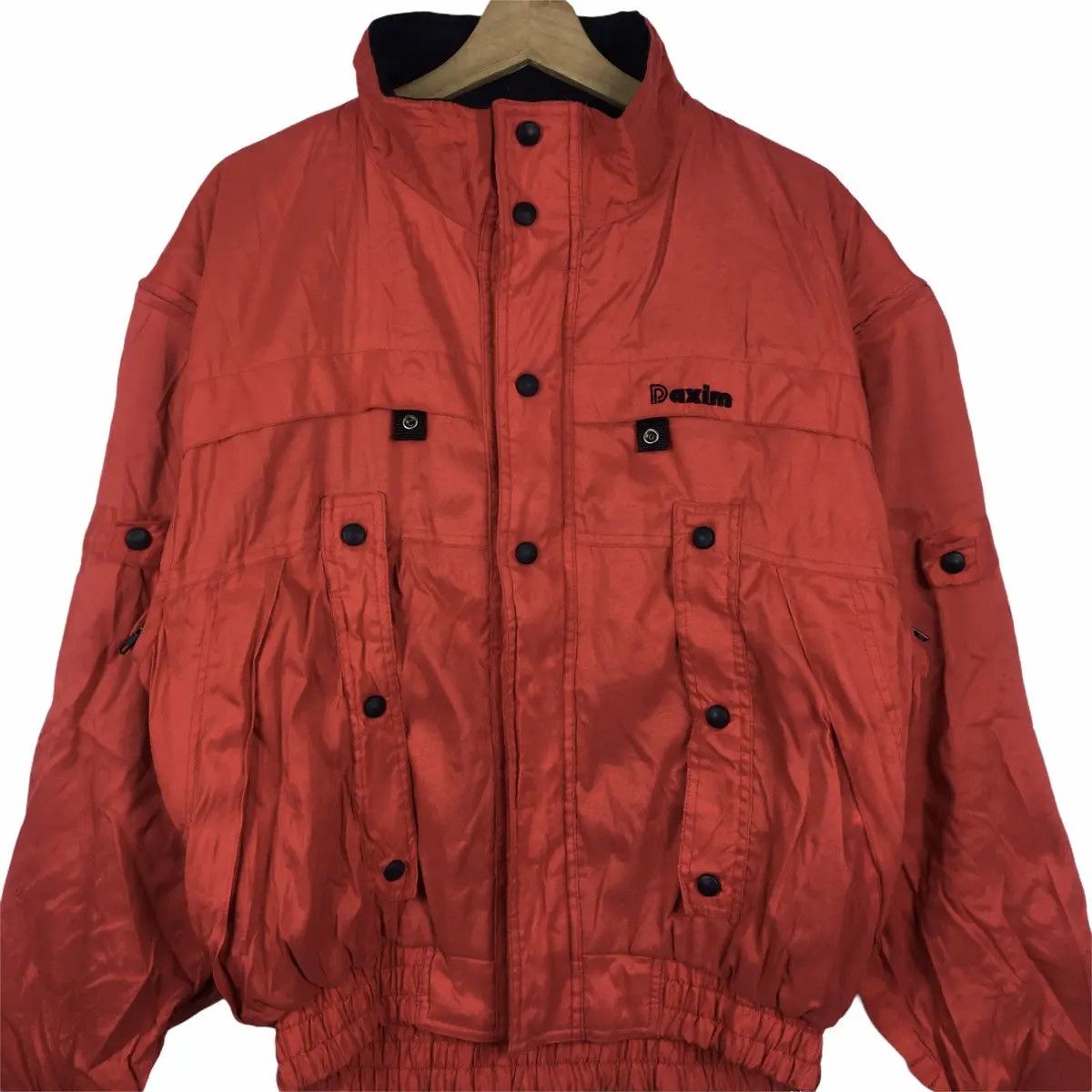 Vintage Vtg DAXIM Motorsport Racing Team Jacket Parka Trench Hoodie Size US L / EU 52-54 / 3 - 3 Thumbnail