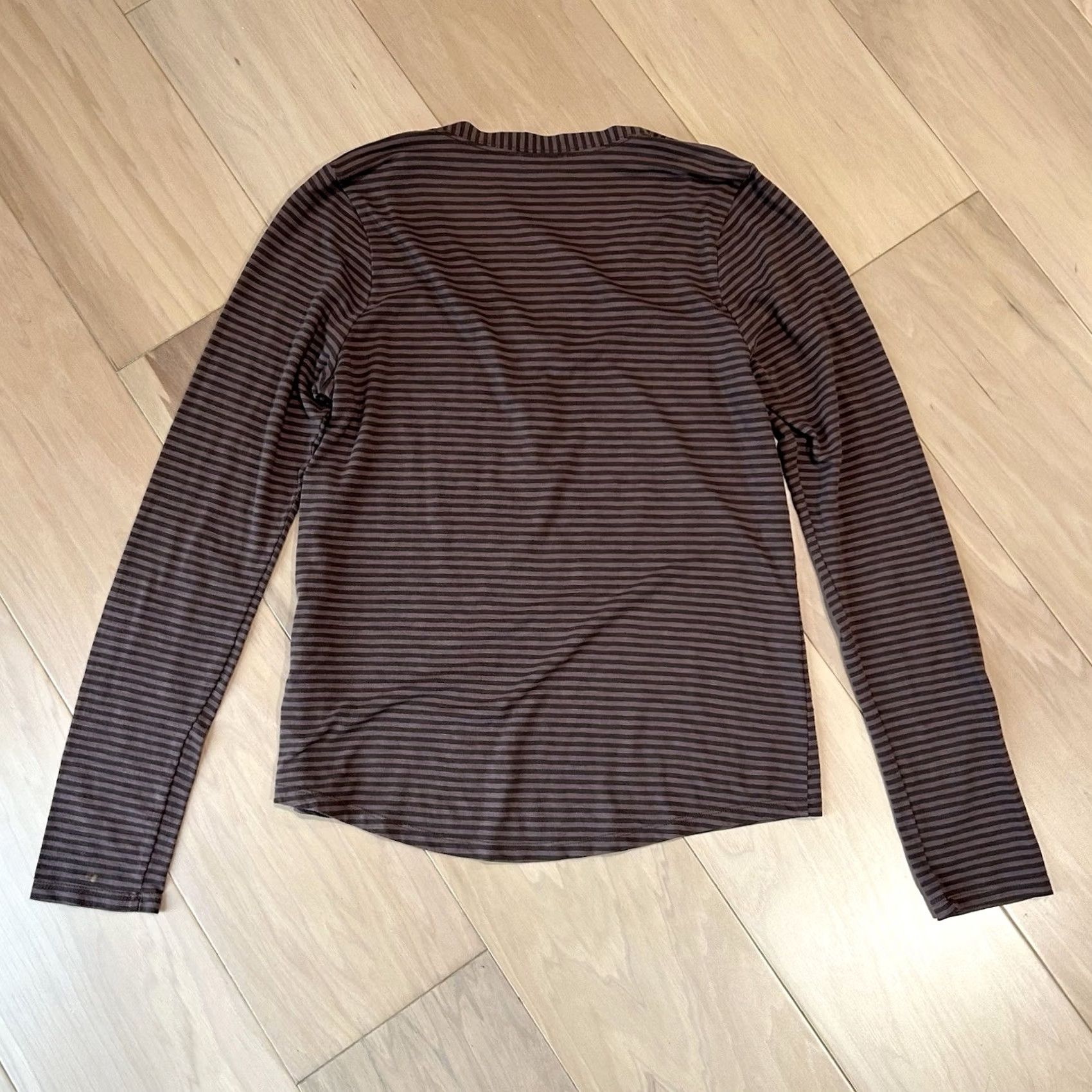 Patagonia Patagonia Mainstay Henley Striped Shirt Long Sleeve Women M Brown Size M / US 6-8 / IT 42-44 - 4 Thumbnail